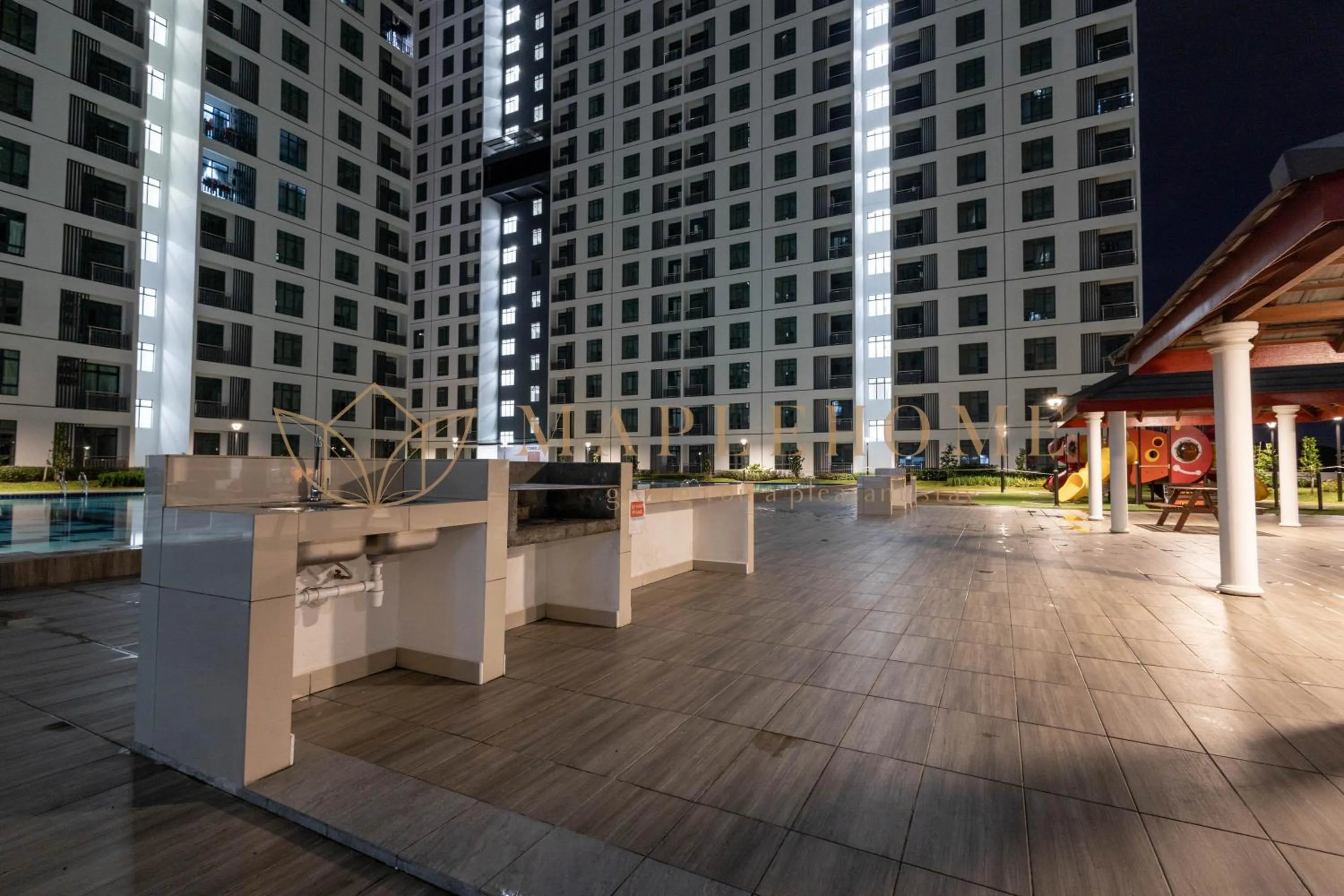BBQ facilities in KSL Residences 2 Premier Suites Johor Bahru