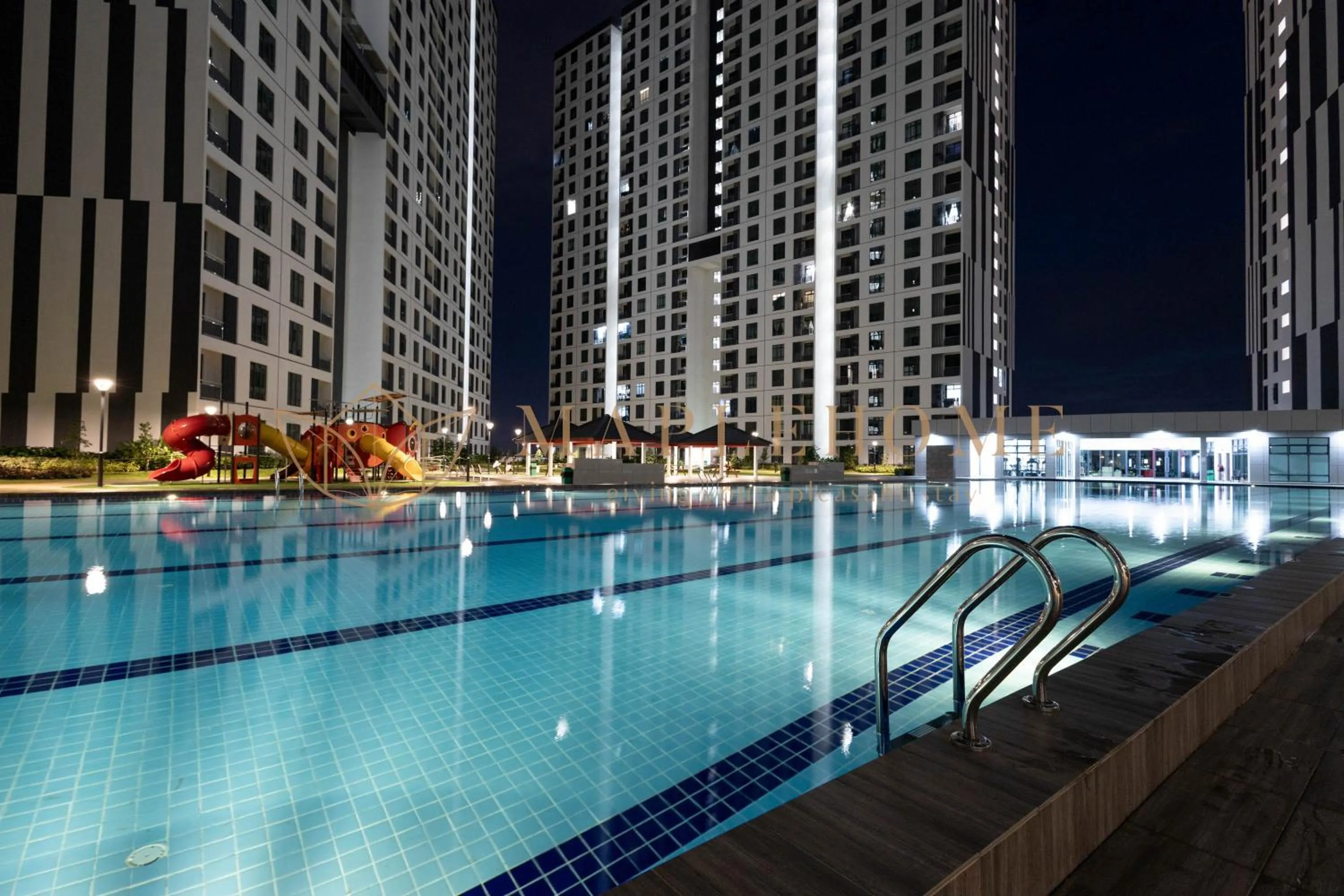 Swimming pool in KSL Residences 2 Premier Suites Johor Bahru