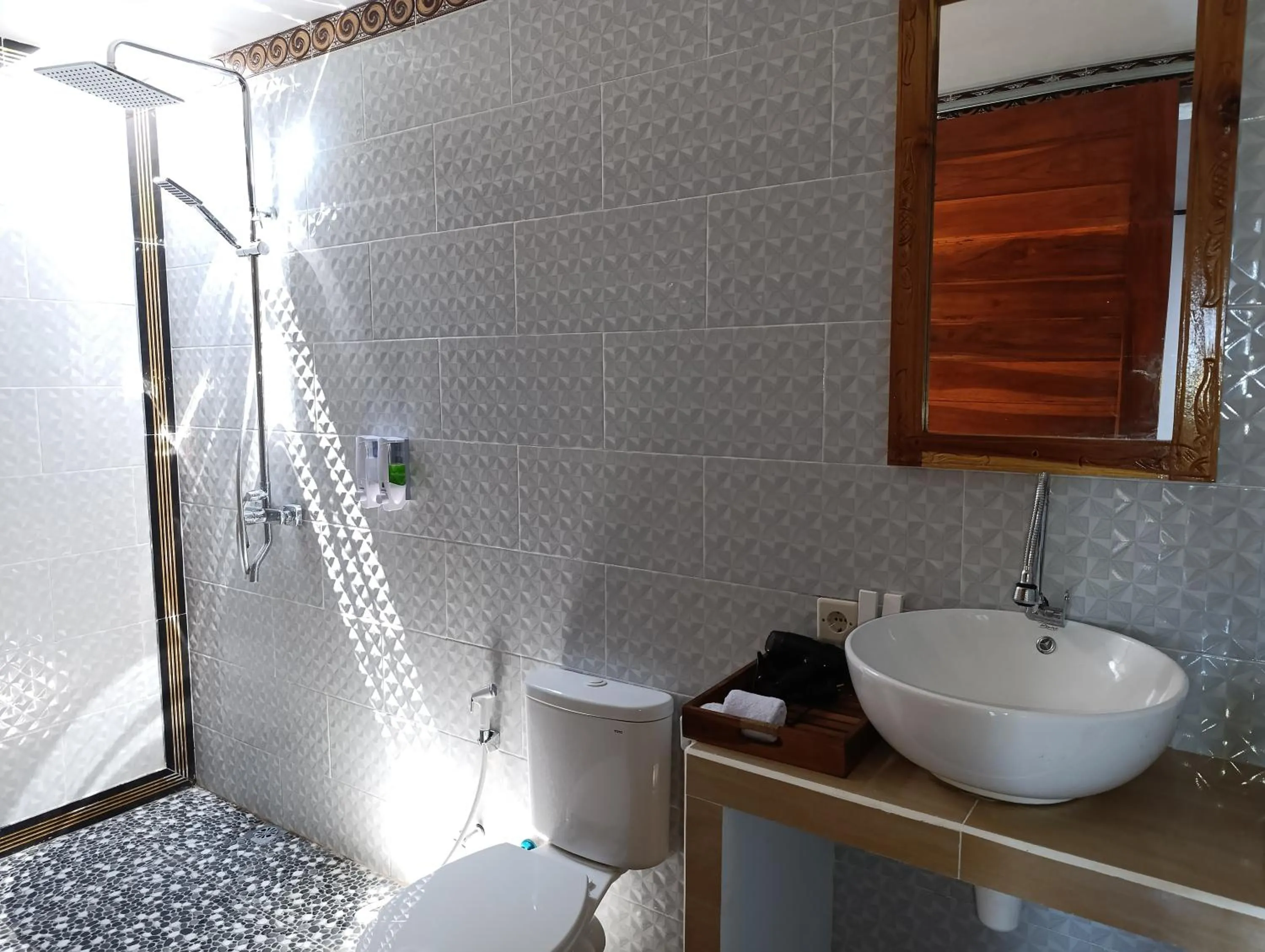 Bathroom in Kubuhill Sunset Bungalow