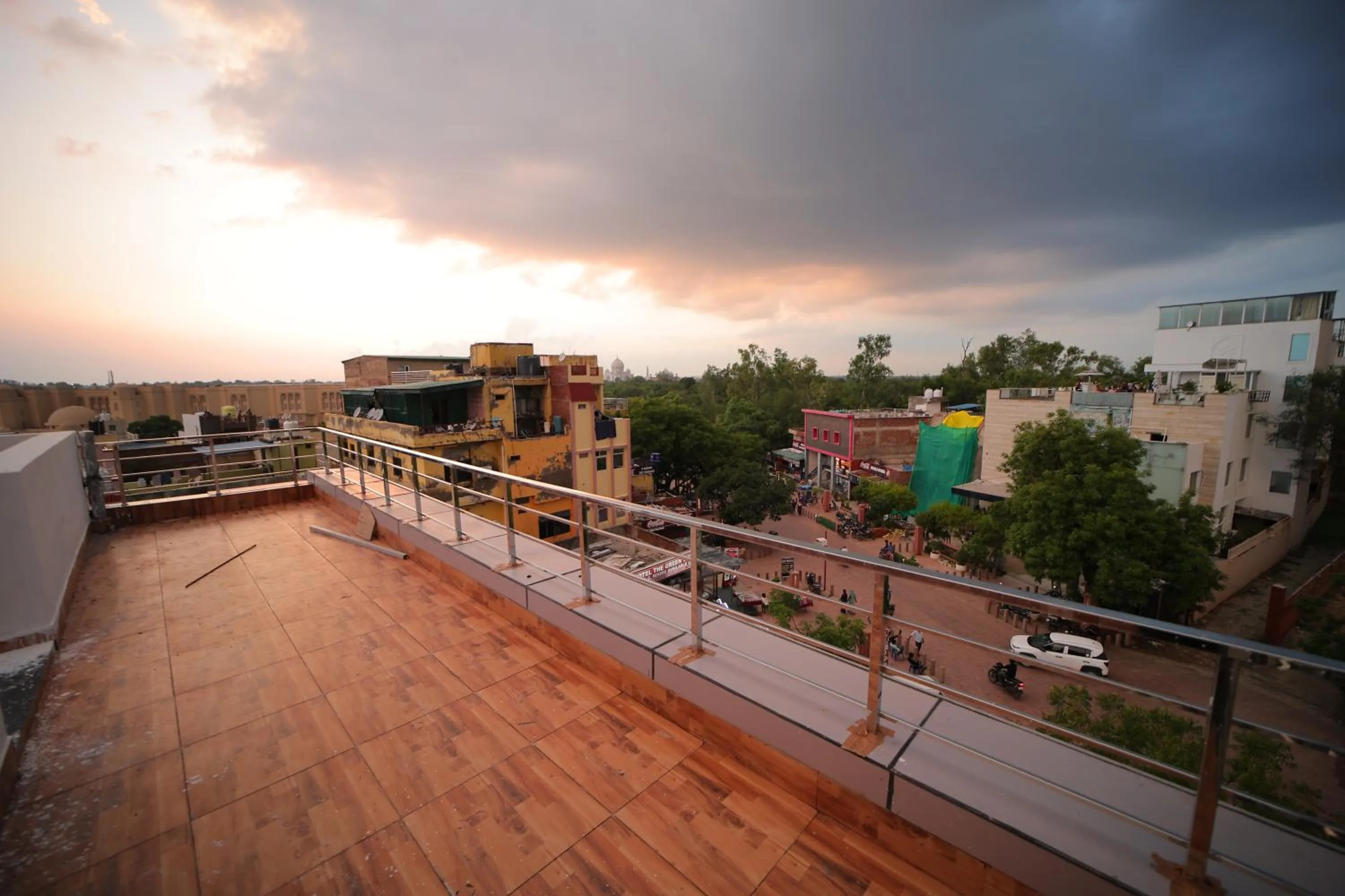 City view in Hotel Dev Vilas , Agra