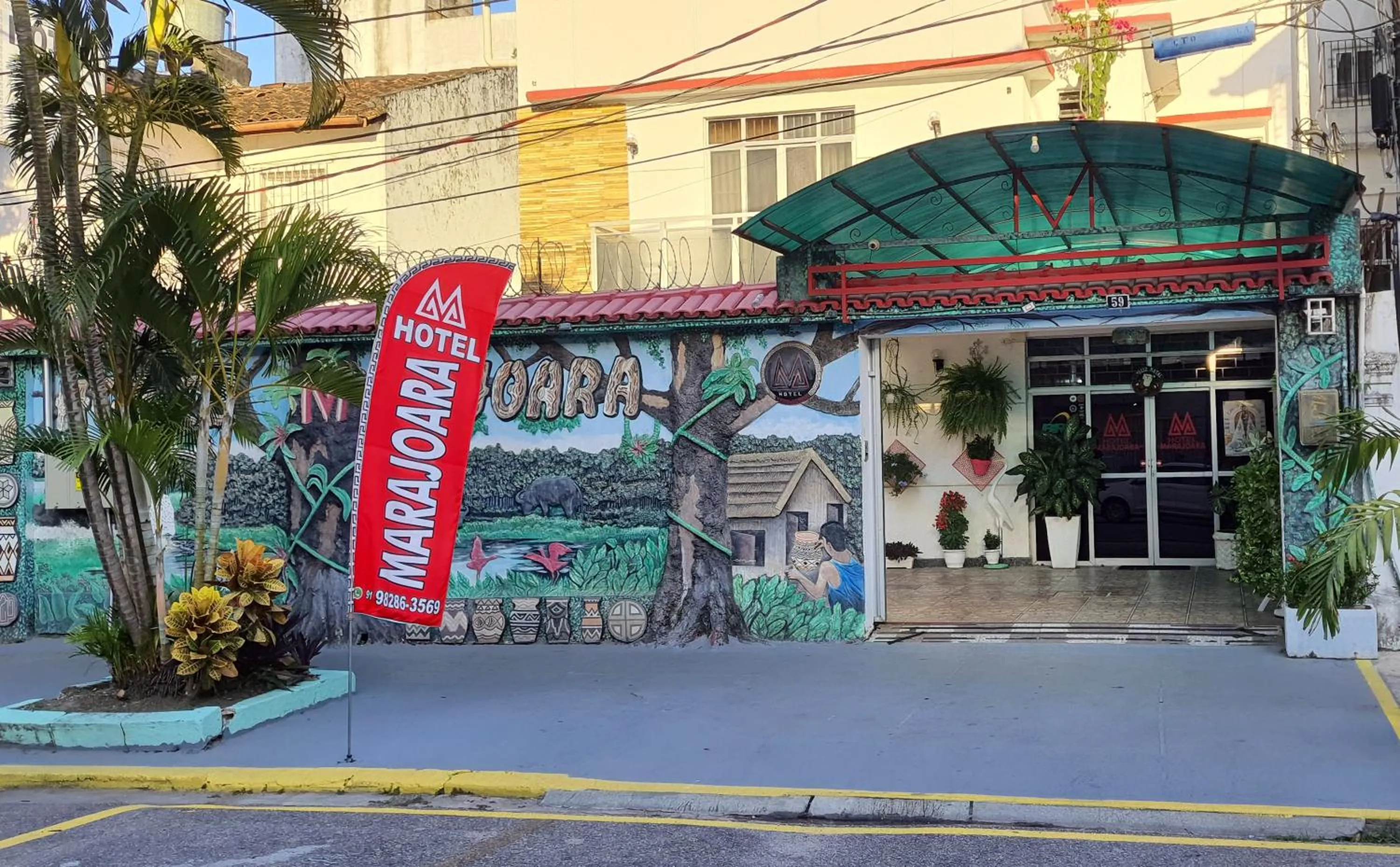 Property building in Hotel Marajoara