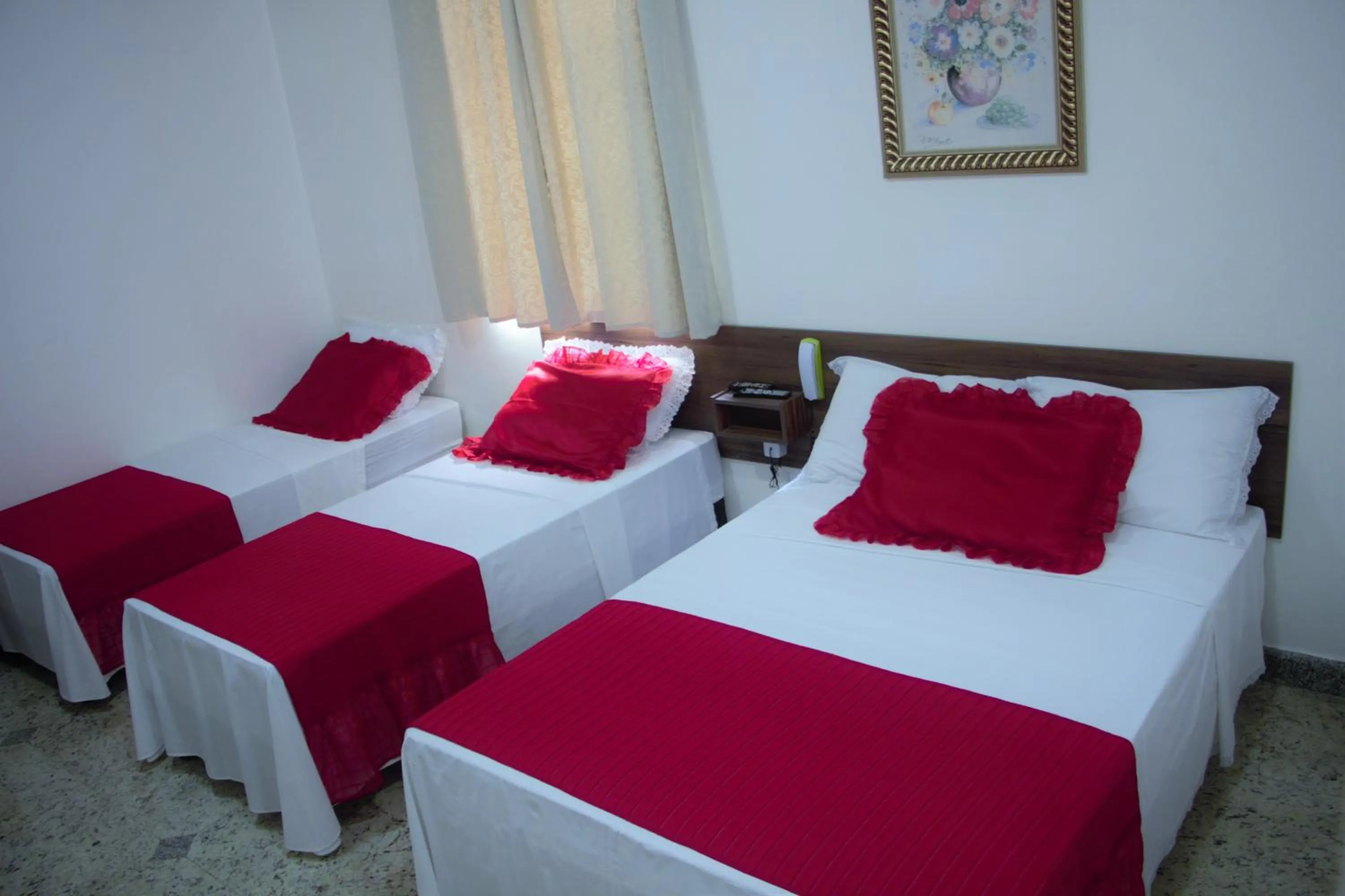 Bed in Hotel Marajoara
