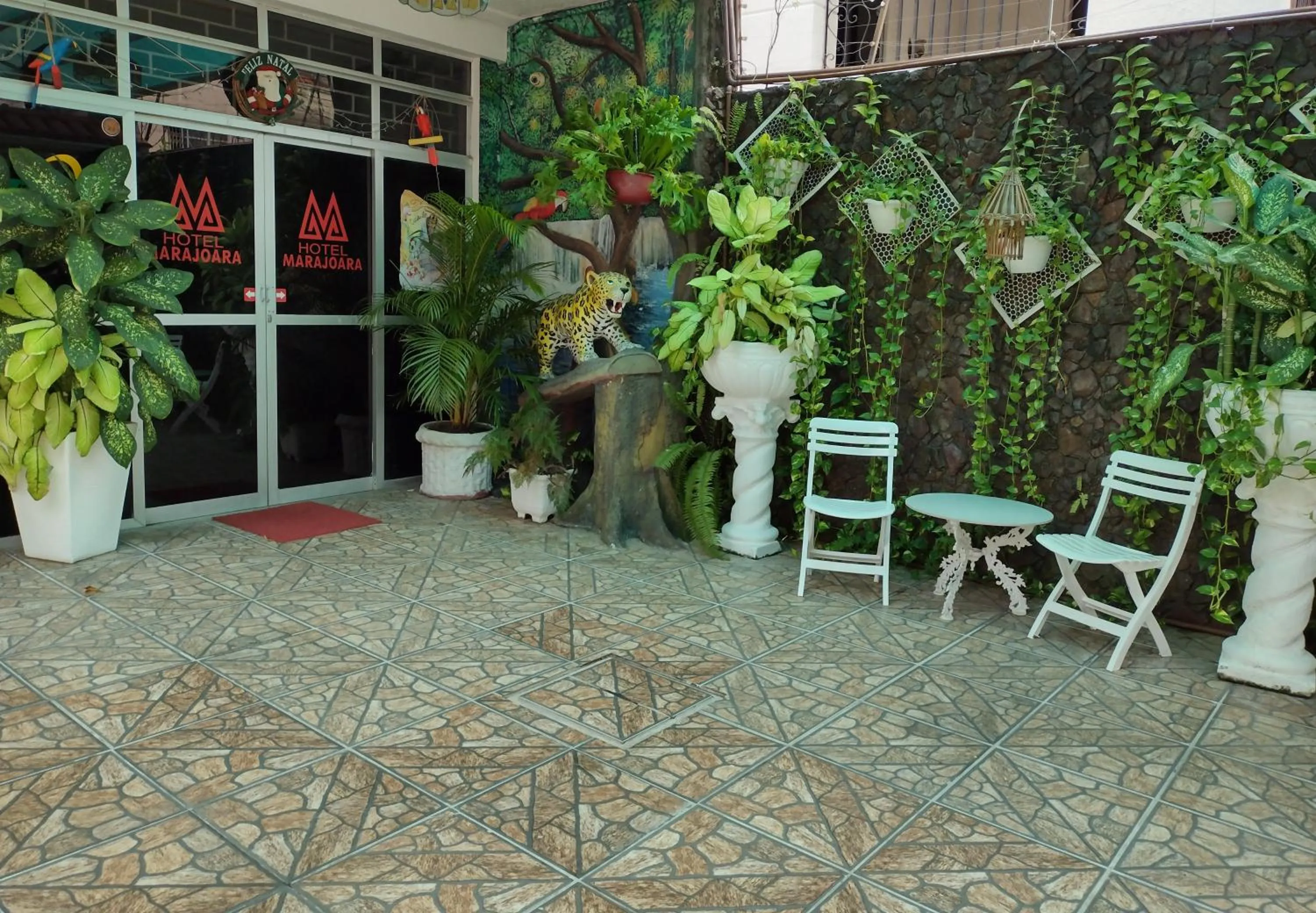 Facade/entrance in Hotel Marajoara