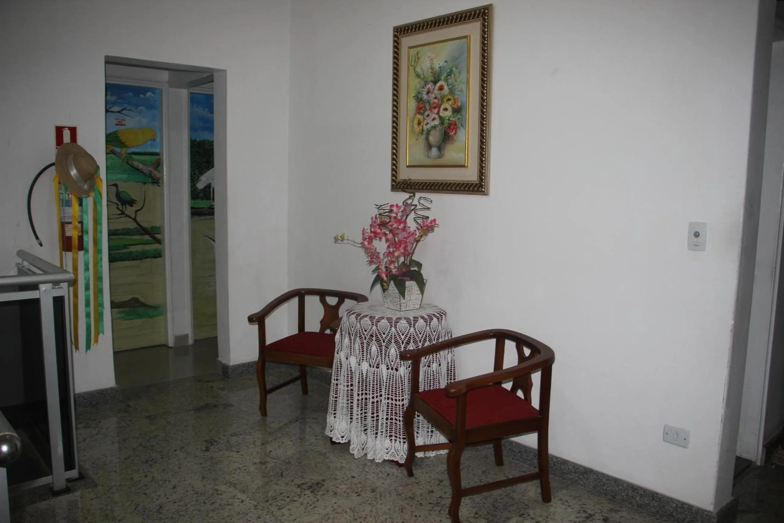 Communal lounge/ TV room in Hotel Marajoara