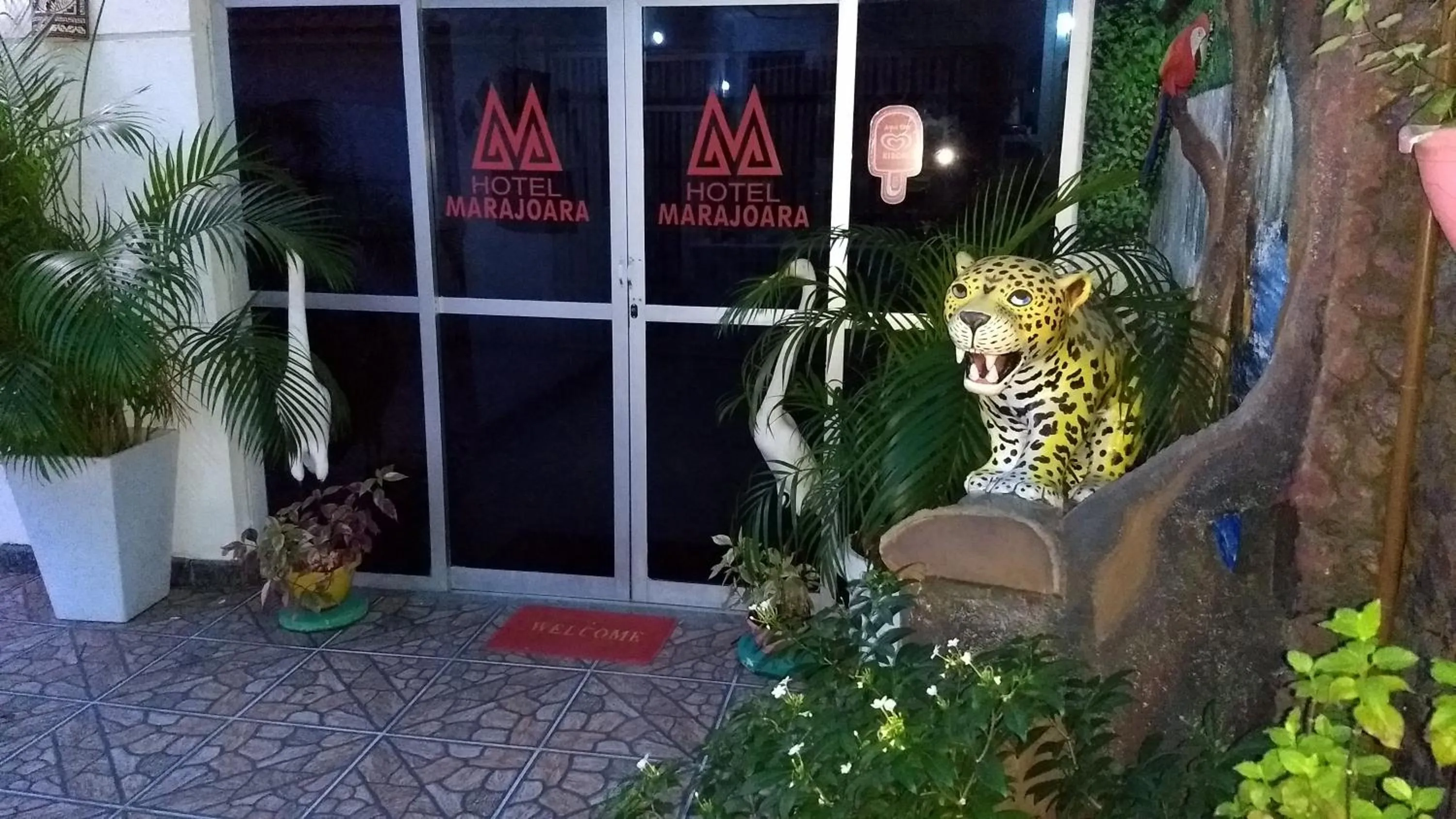 Facade/entrance in Hotel Marajoara