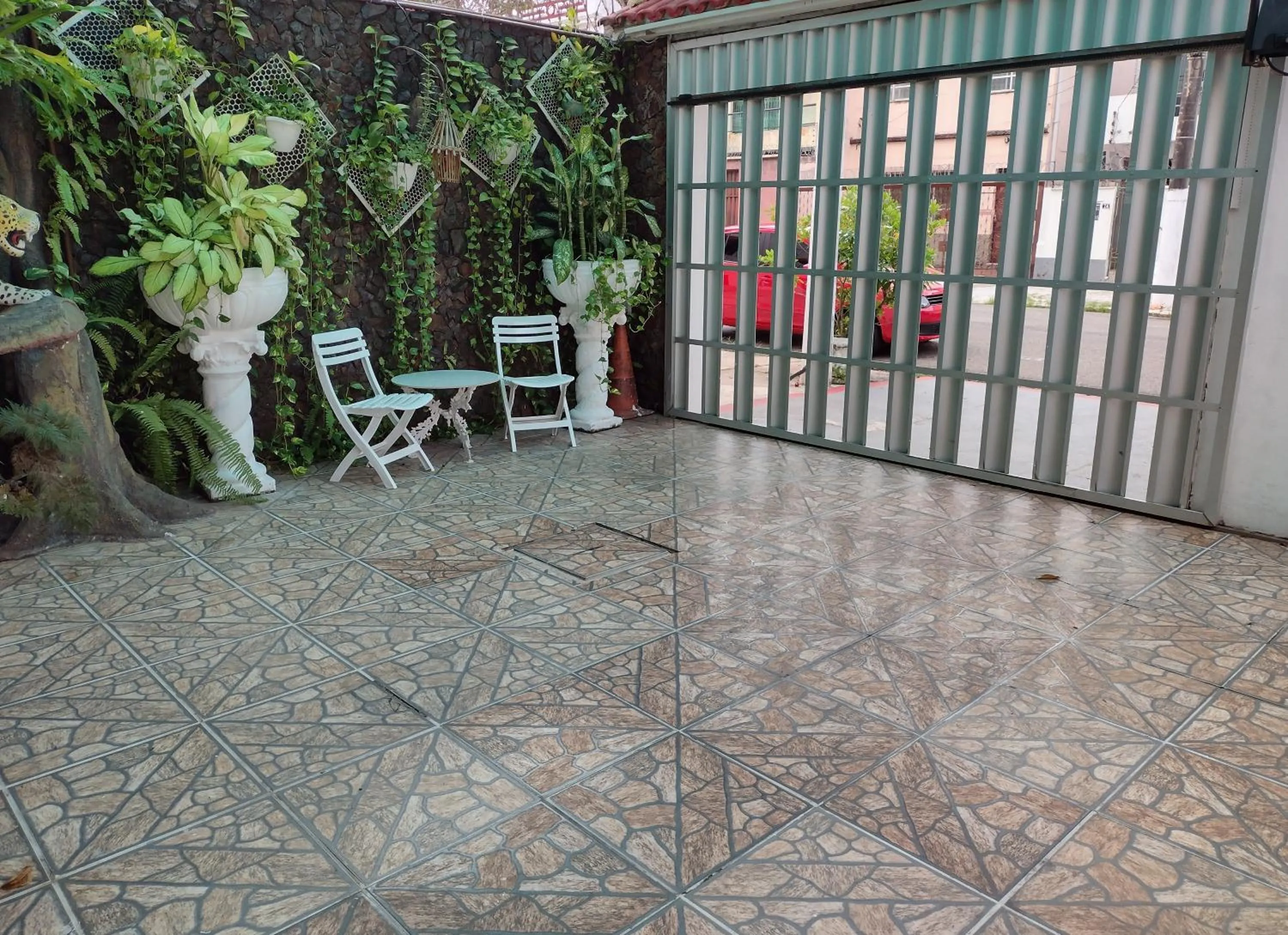 Patio in Hotel Marajoara