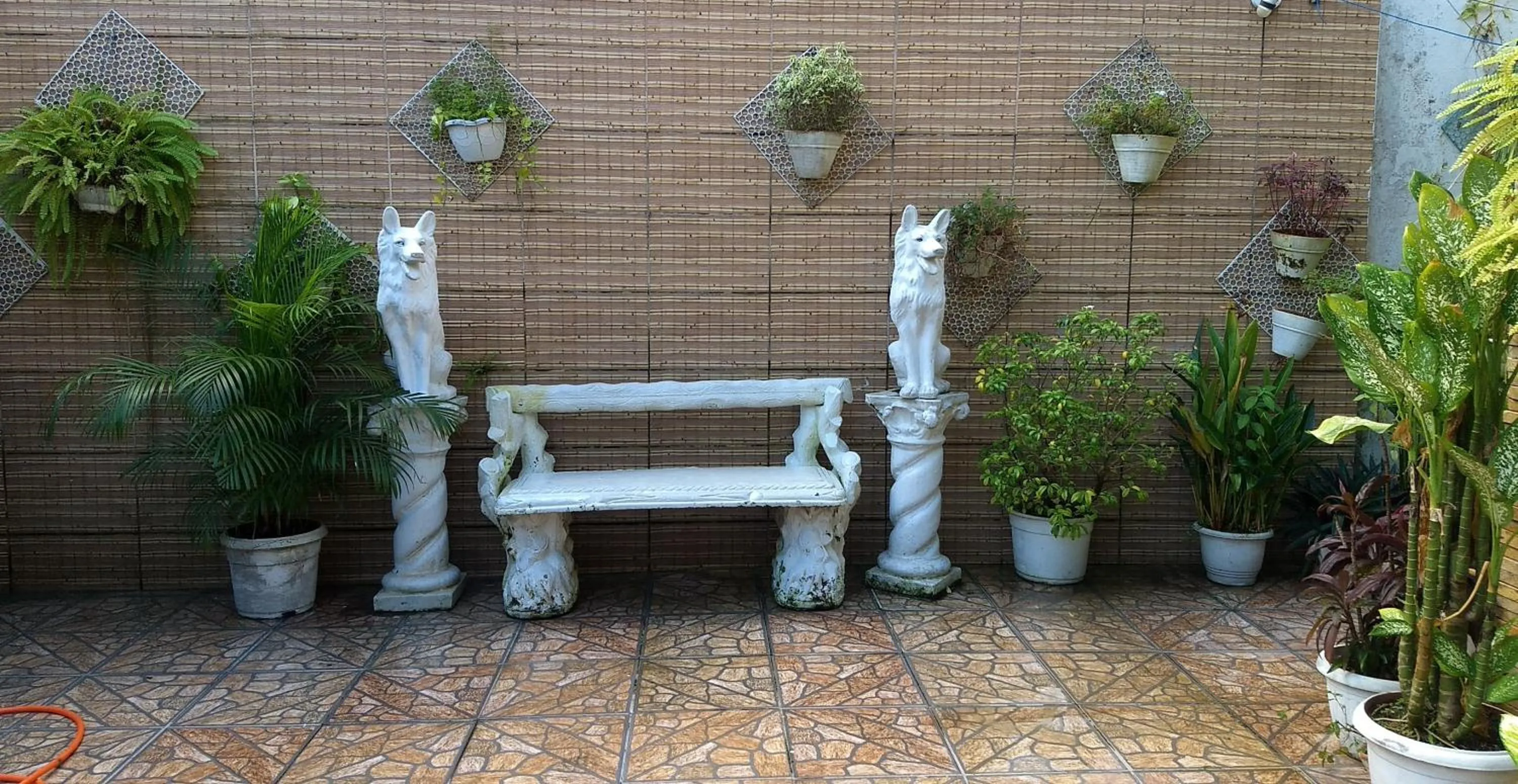 Garden in Hotel Marajoara