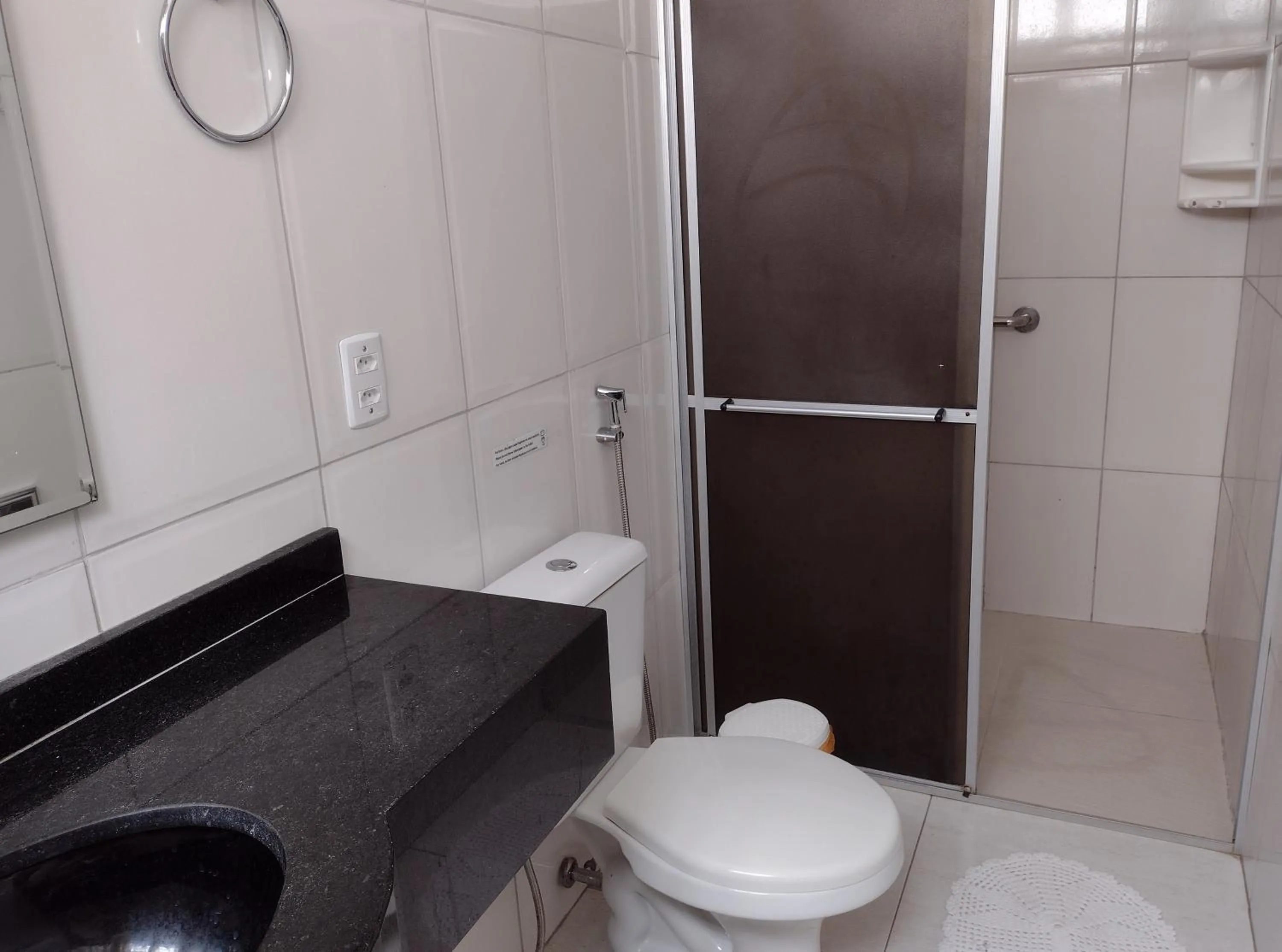 Bathroom in Hotel Marajoara