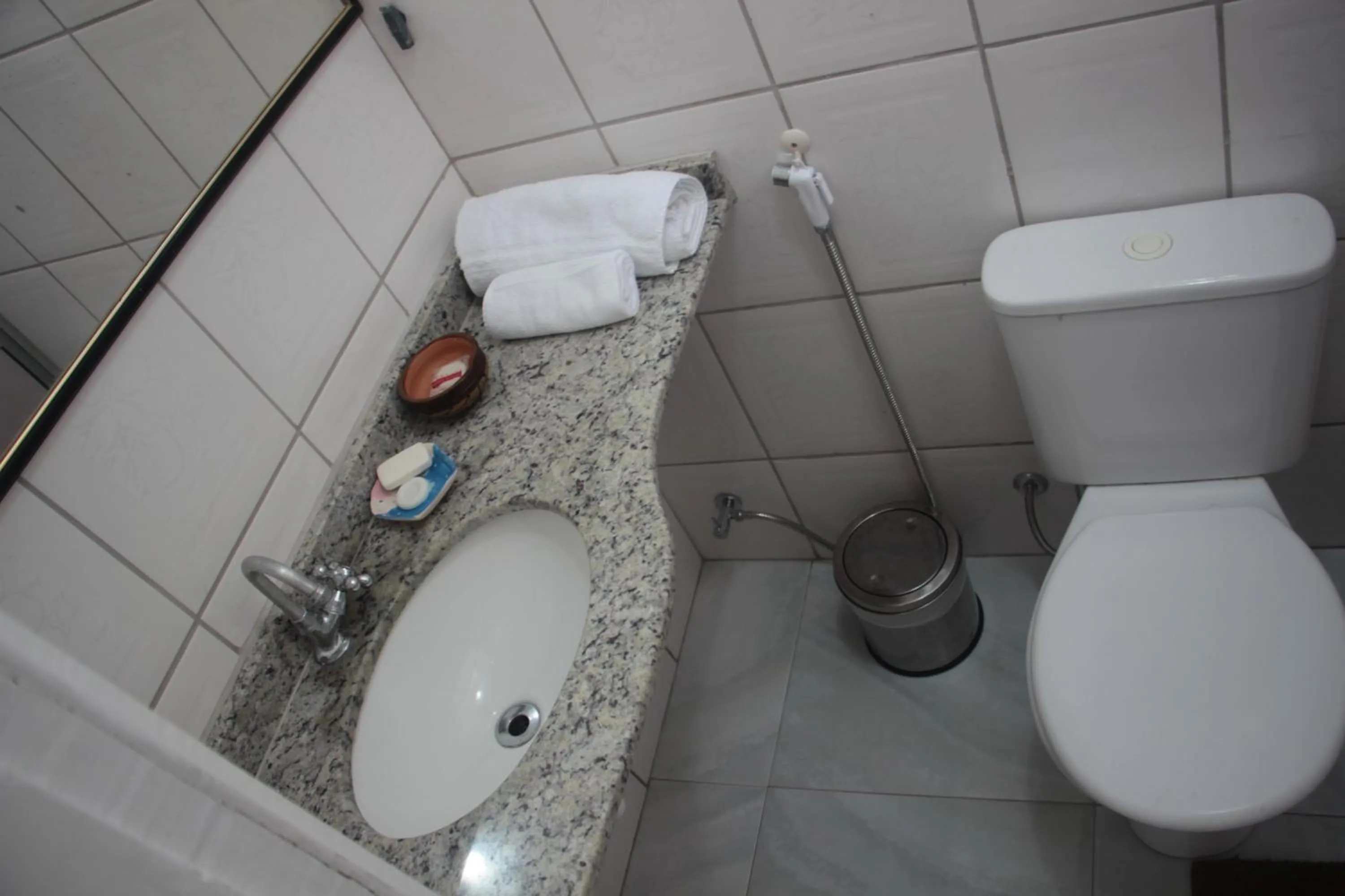 Bathroom in Hotel Marajoara