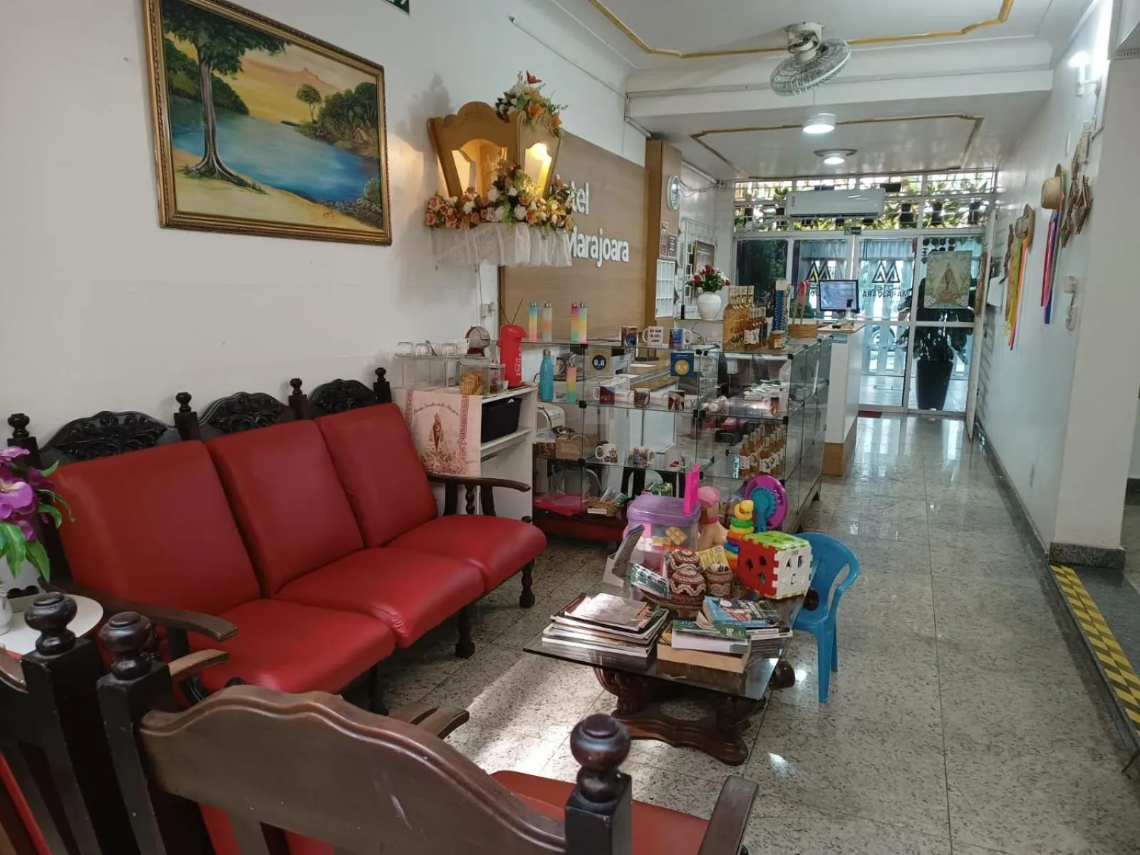 Living room in Hotel Marajoara