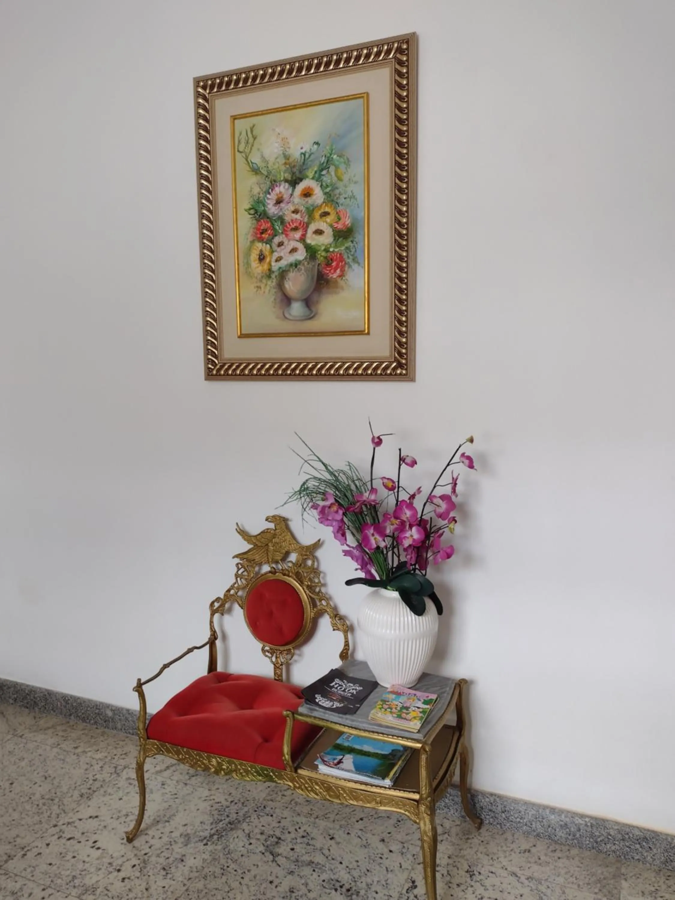 Communal lounge/ TV room in Hotel Marajoara