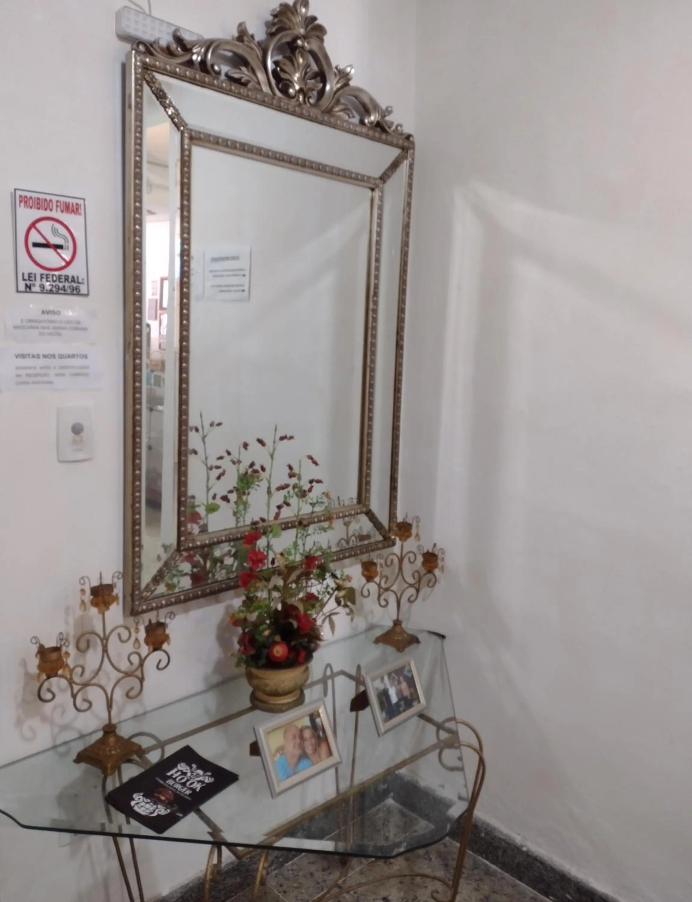 Decorative detail in Hotel Marajoara