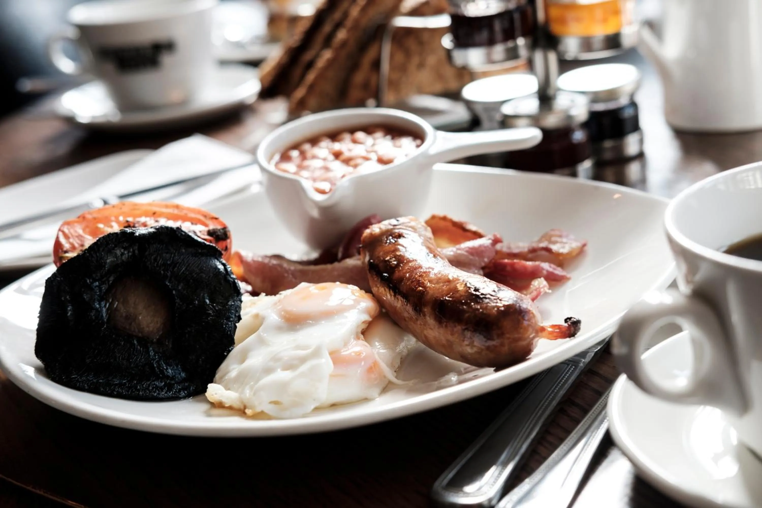 English/Irish breakfast in The Fox & Goose Hotel