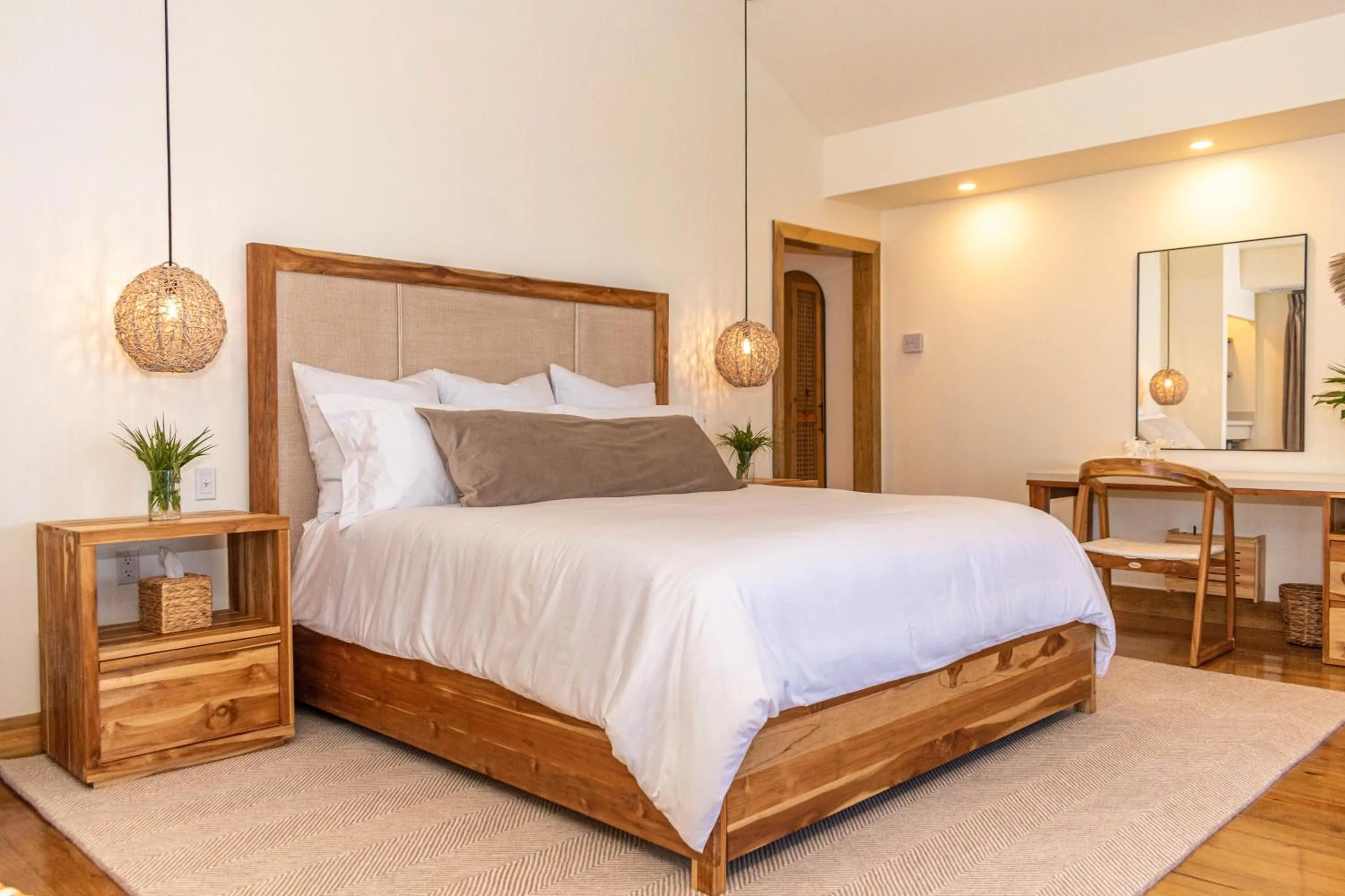 Bed in Anthony's Key Resort