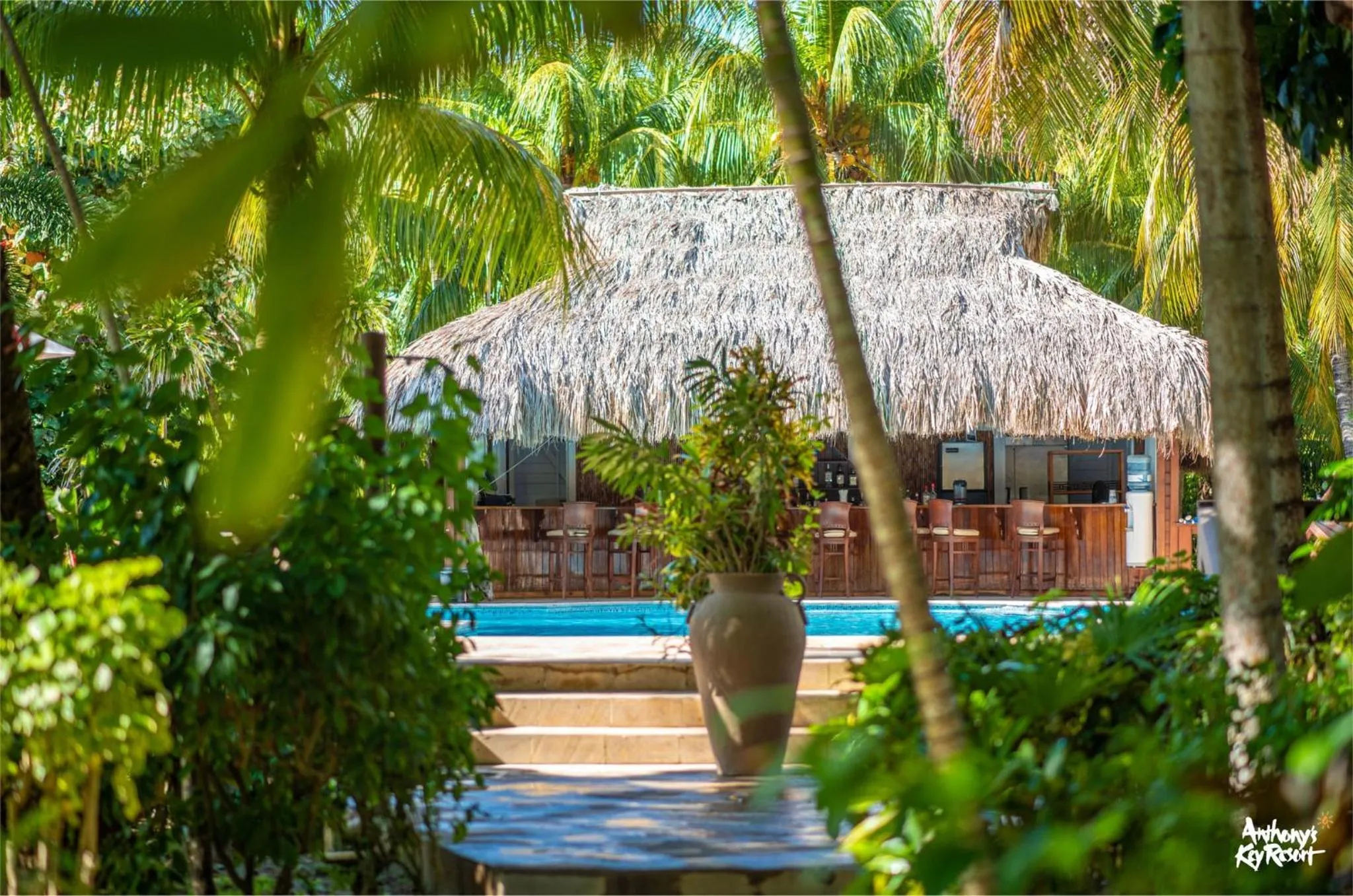 Swimming pool in Anthony's Key Resort