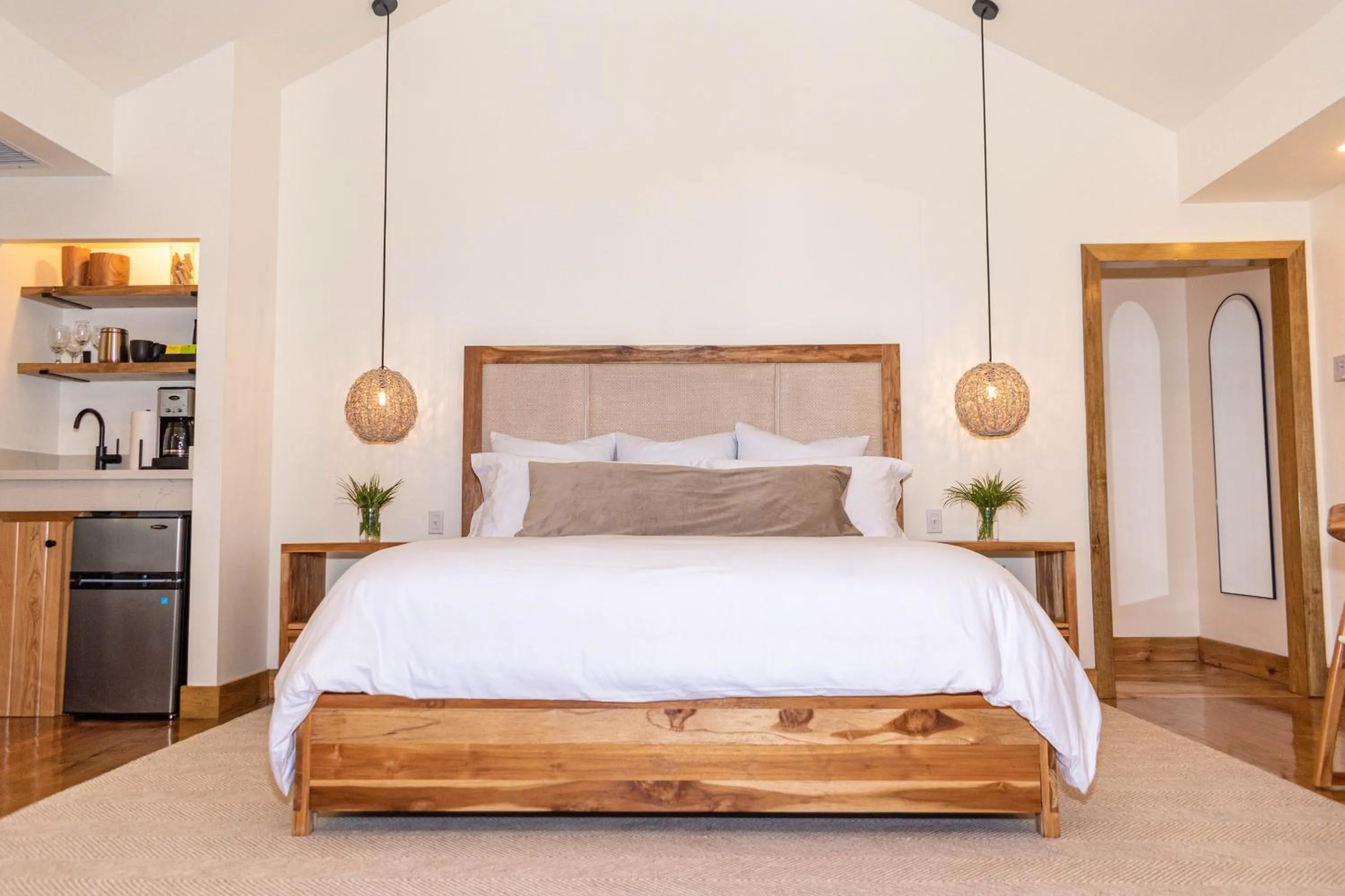 Bed in Anthony's Key Resort