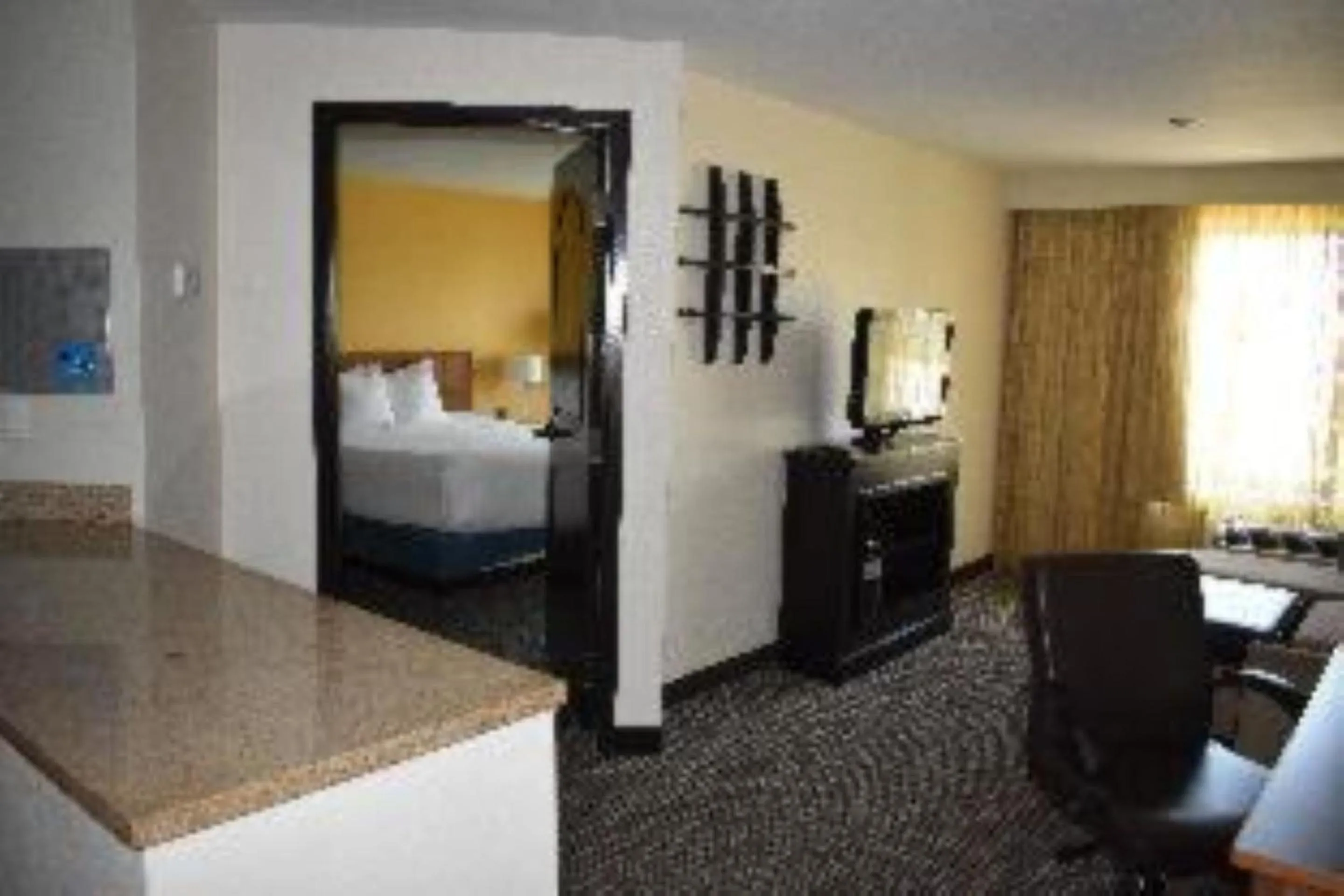 Bedroom, Bed in Studio 6 Carlsbad CA