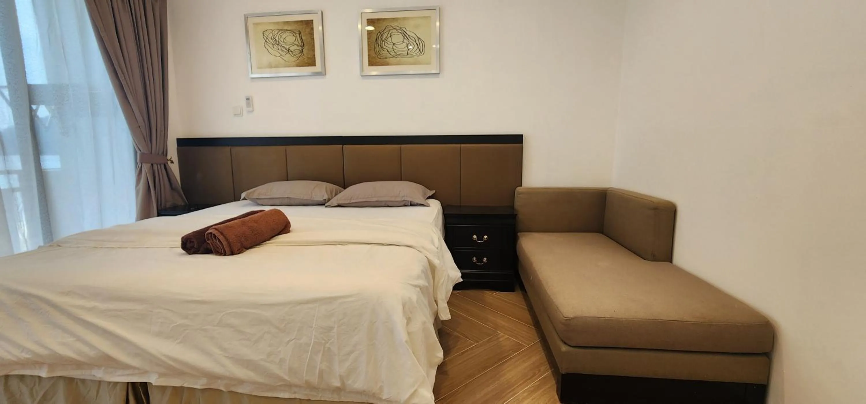 Bed in Juara Mutiara Resort