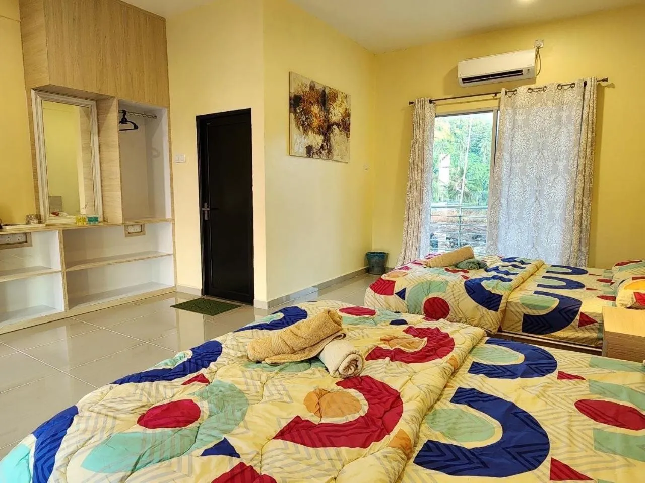 Bed in Juara Mutiara Resort