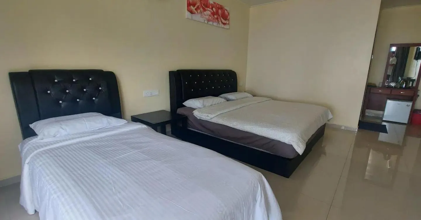 Bed in Juara Mutiara Resort