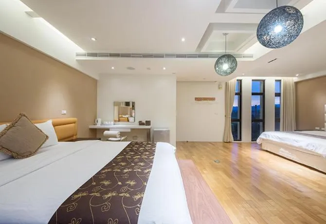 Bed in Han-Shian Boutique B&B