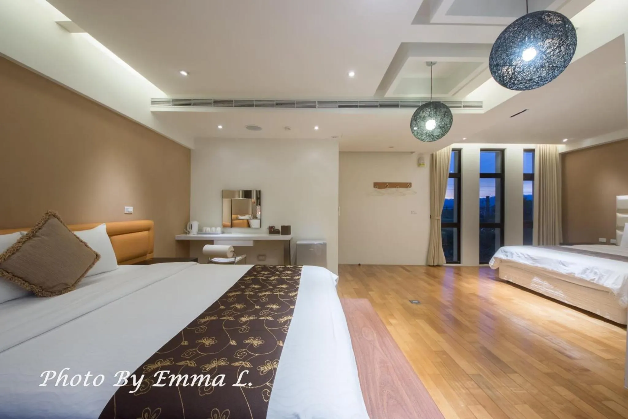 Bed in Han-Shian Boutique B&B