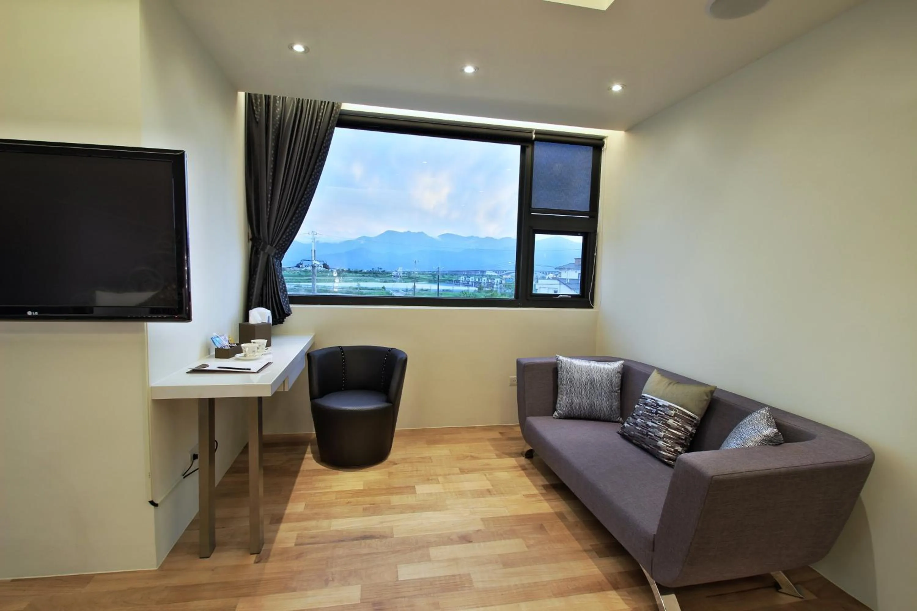 Seating area in Han-Shian Boutique B&B