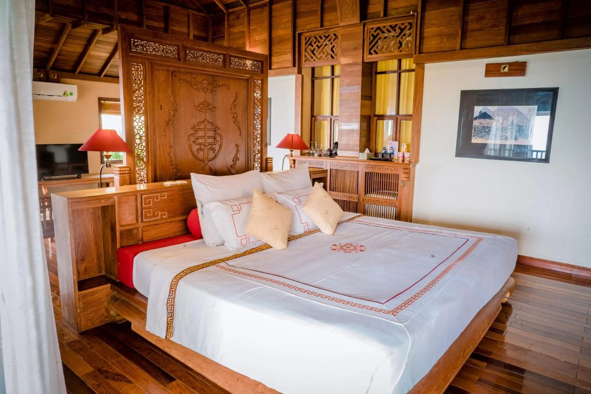 Bed in Belvedere Tam Dao Resort