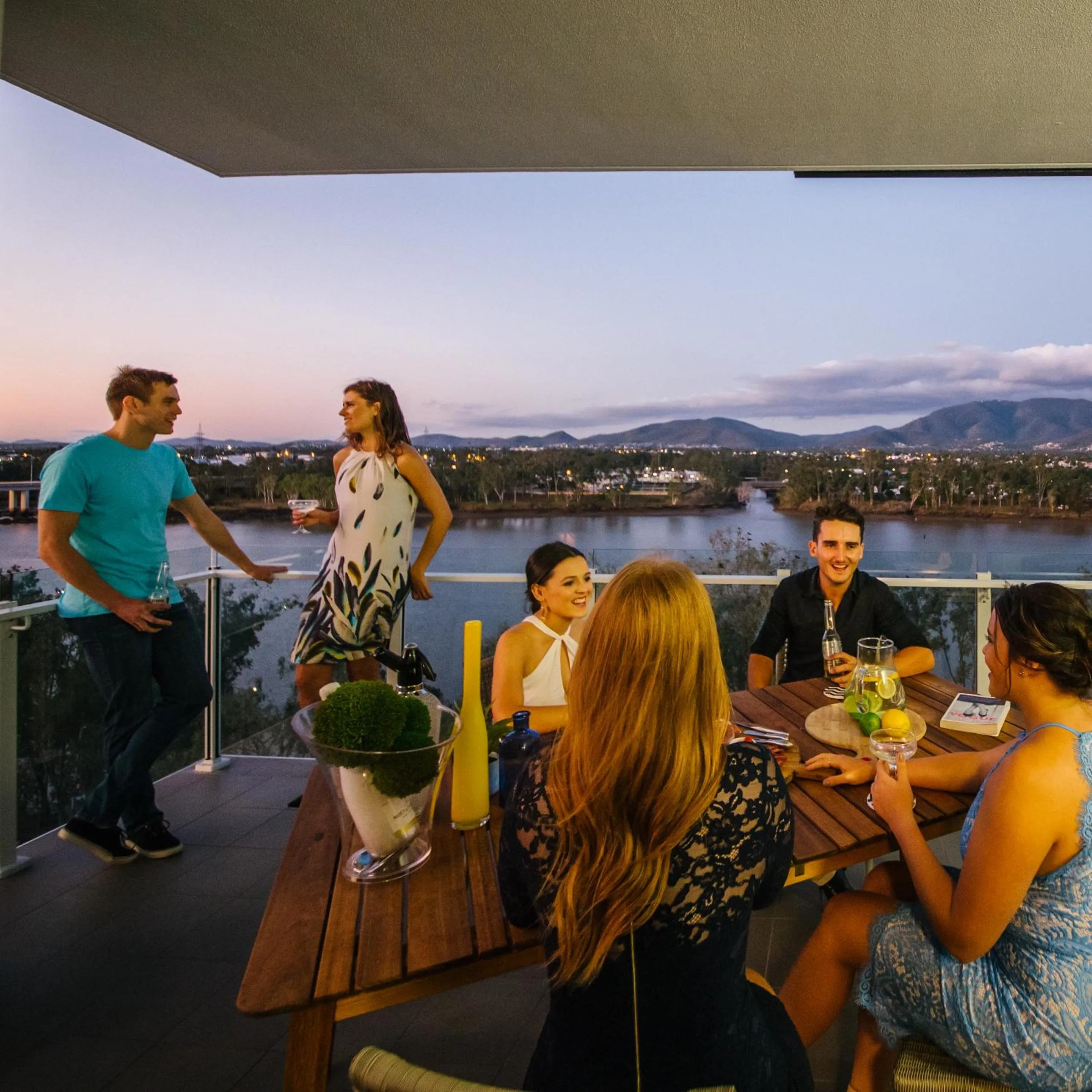 Balcony/Terrace in Empire Apartment Hotel Rockhampton