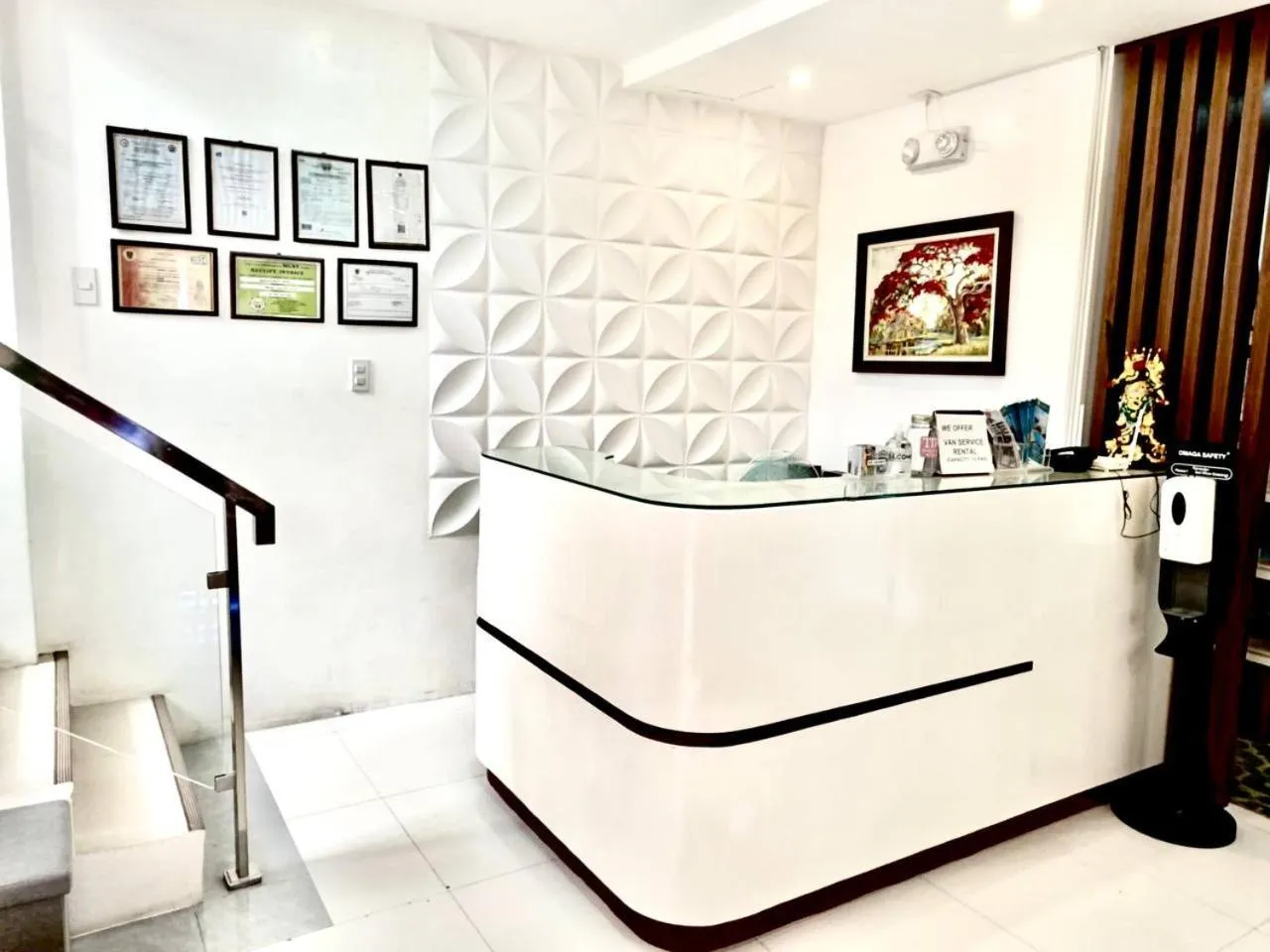 Lobby or reception in Marketpoint Hotel