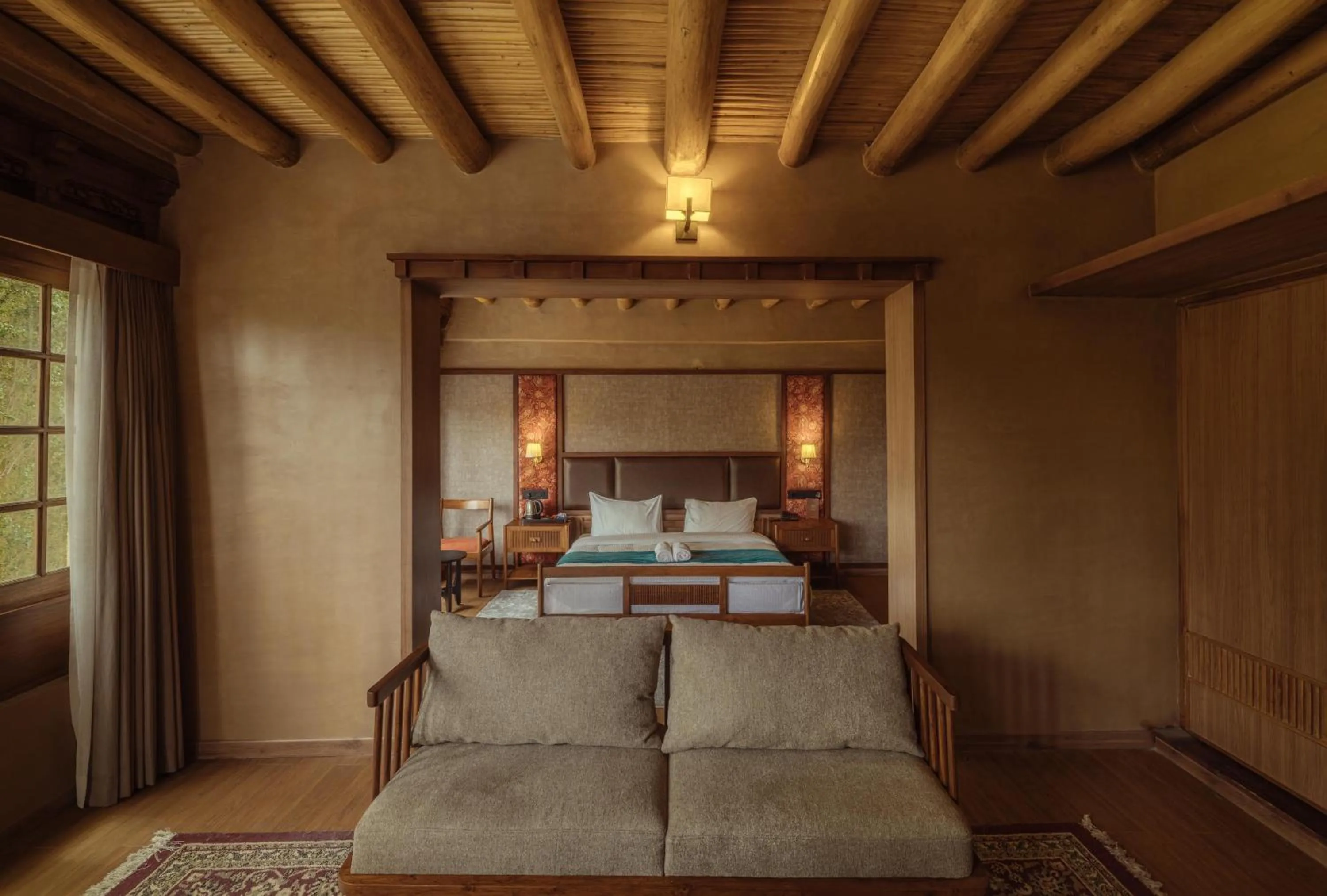 Bed in Hotel The Kaal