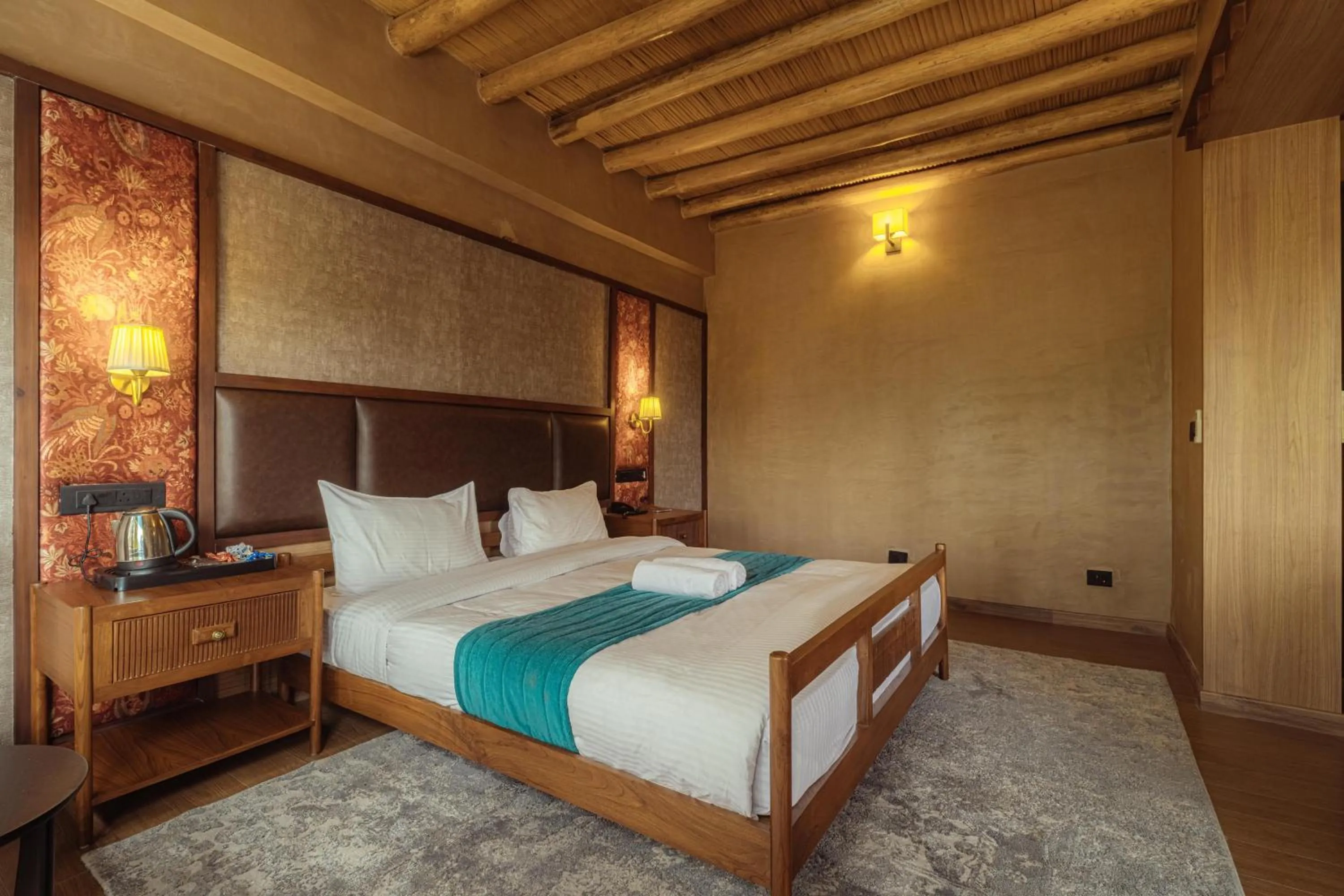 Bed in Hotel The Kaal