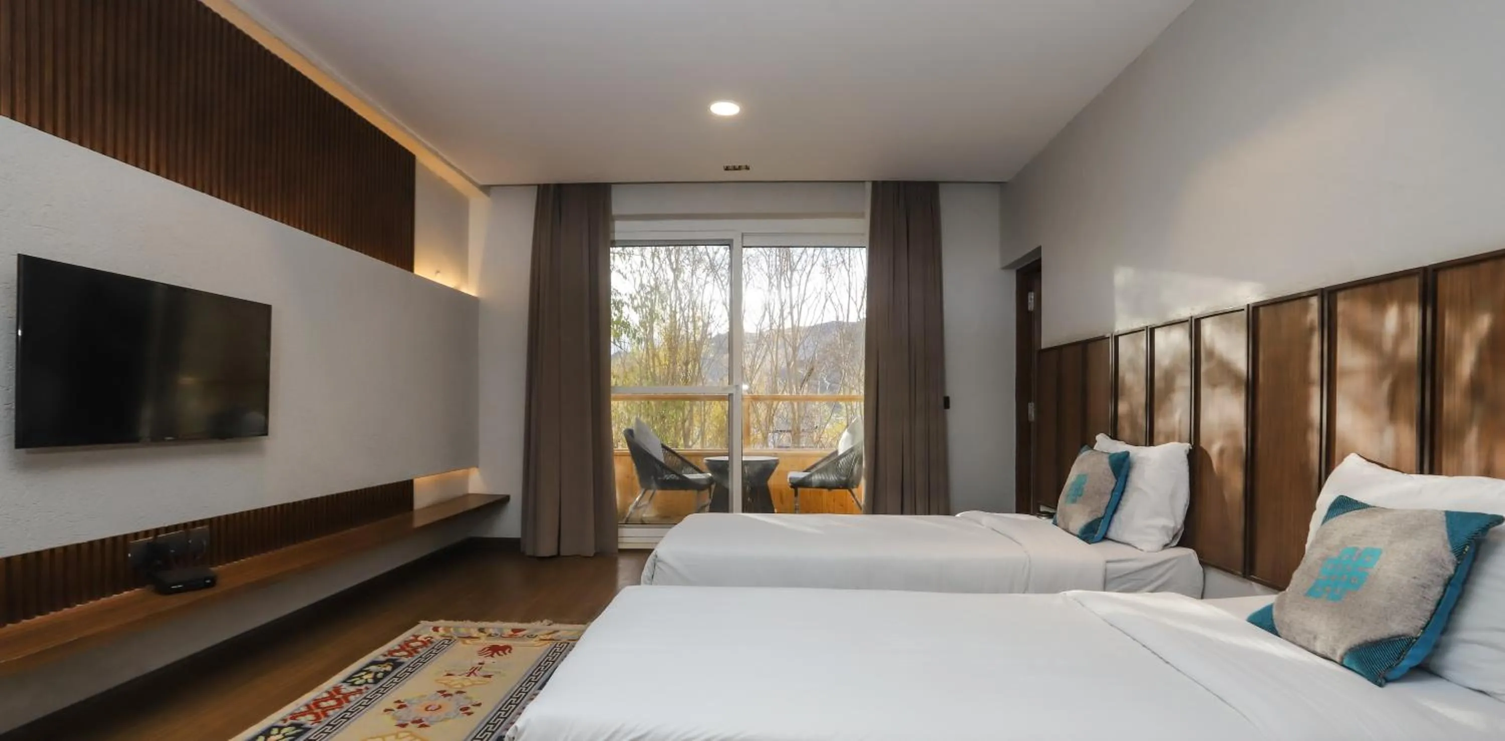 Bedroom, Bed in Hotel The Kaal