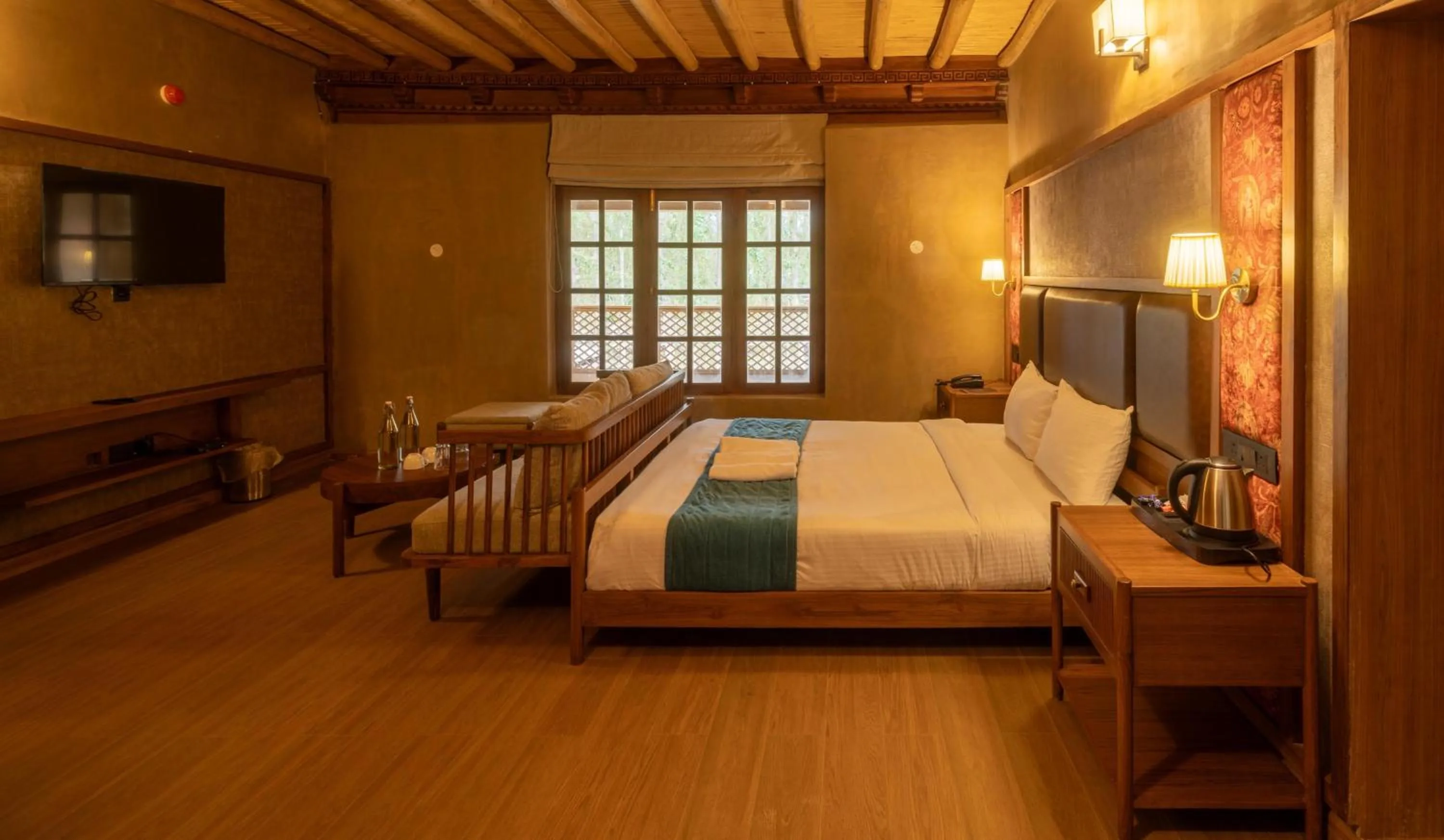 Bed in Hotel The Kaal