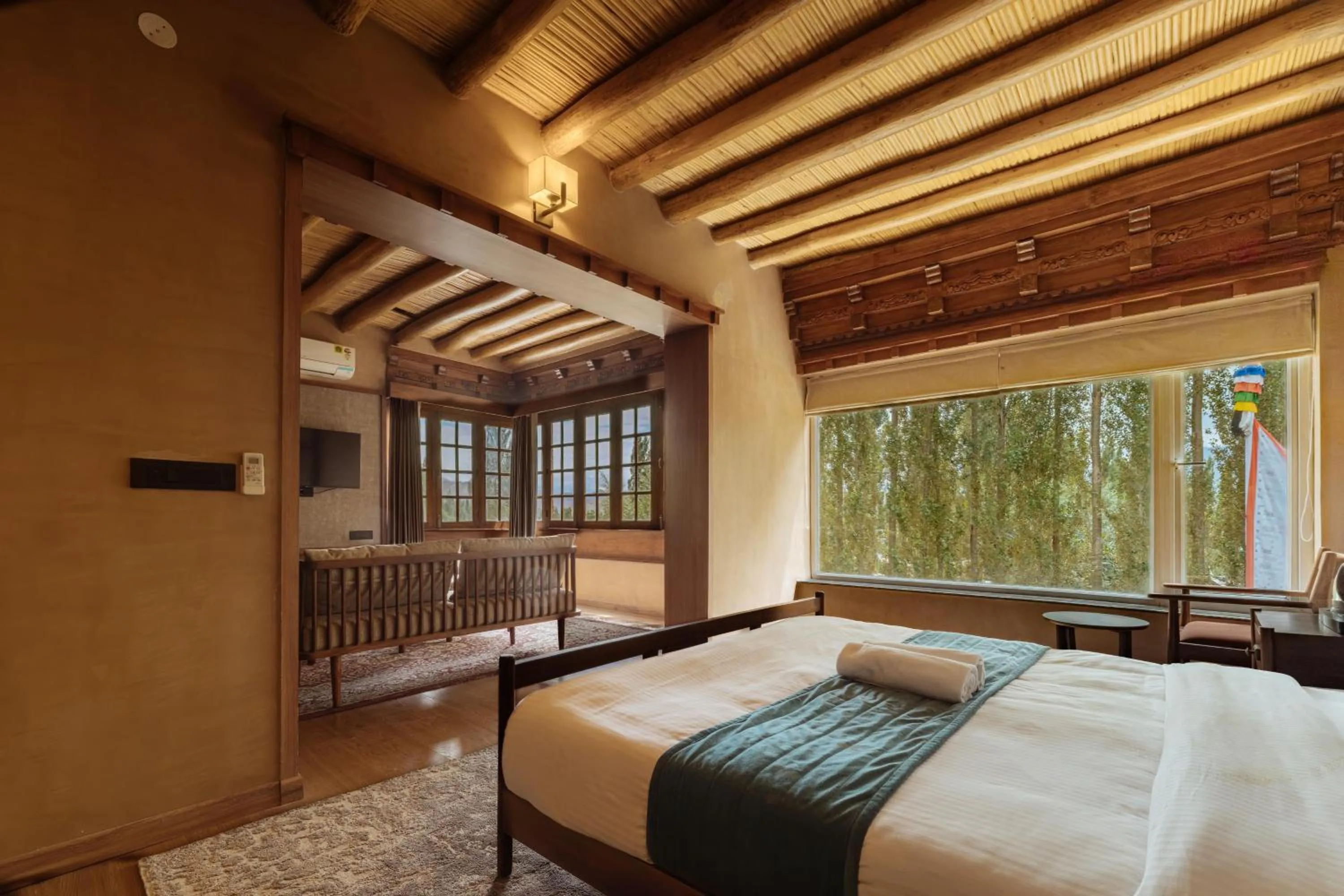 View (from property/room), Bed in Hotel The Kaal