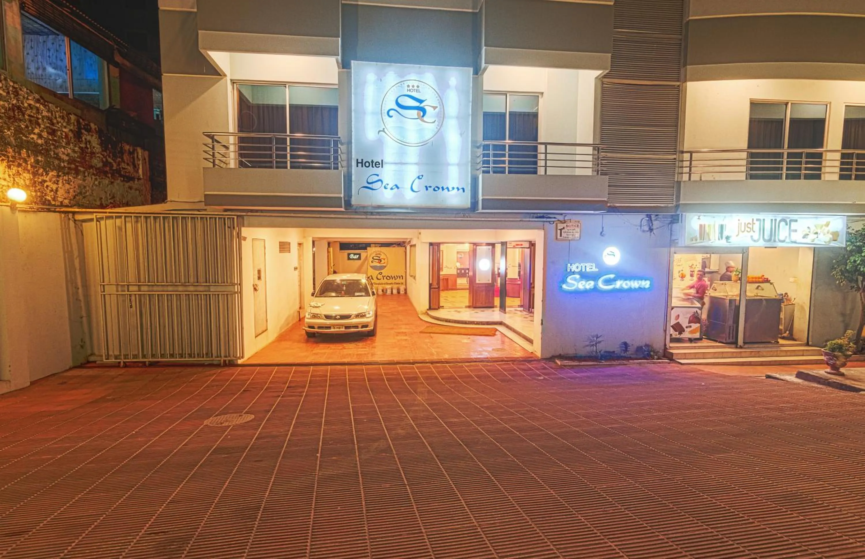 Property building in Hotel Sea Crown