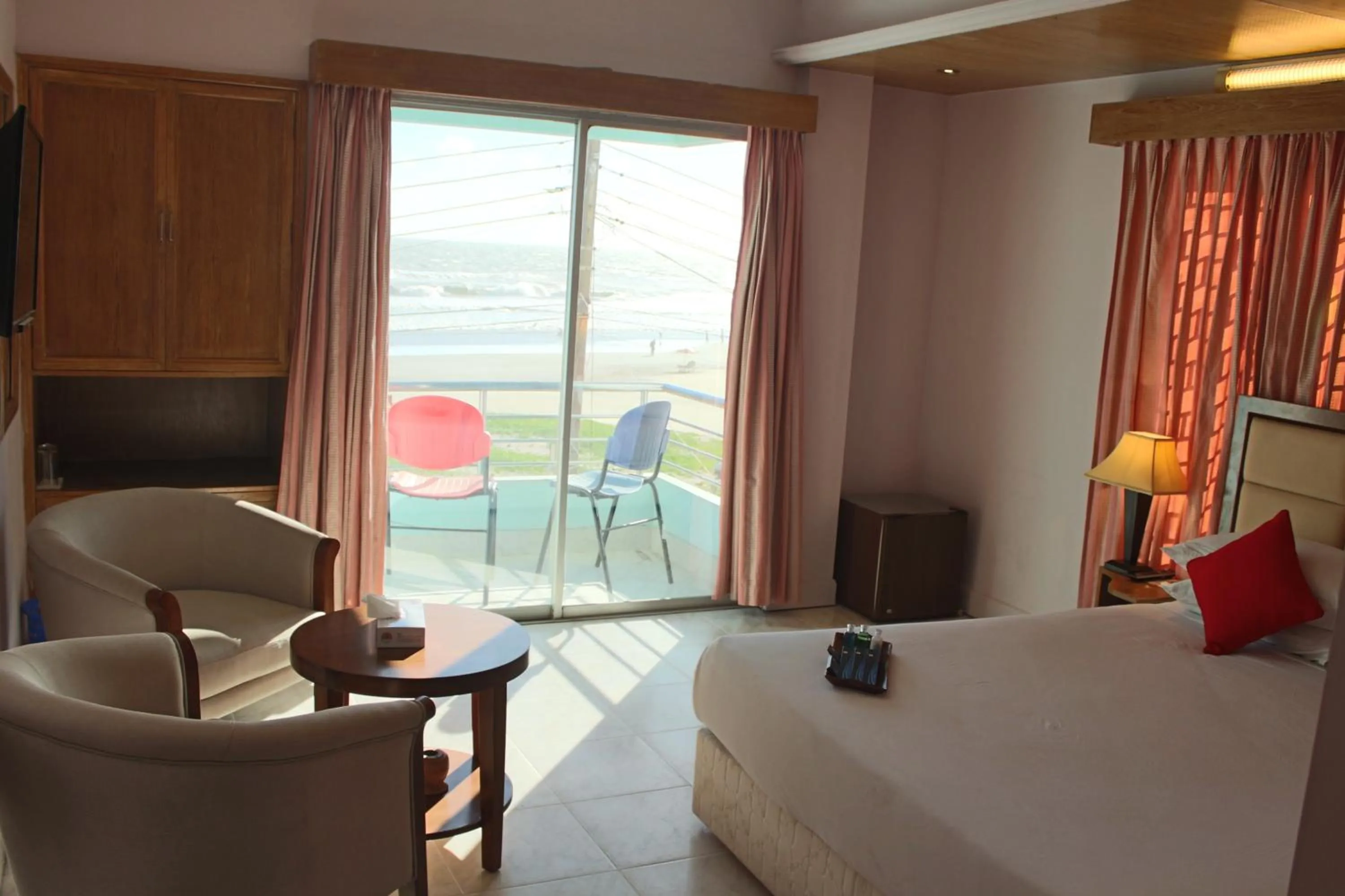 Bed in Hotel Sea Crown