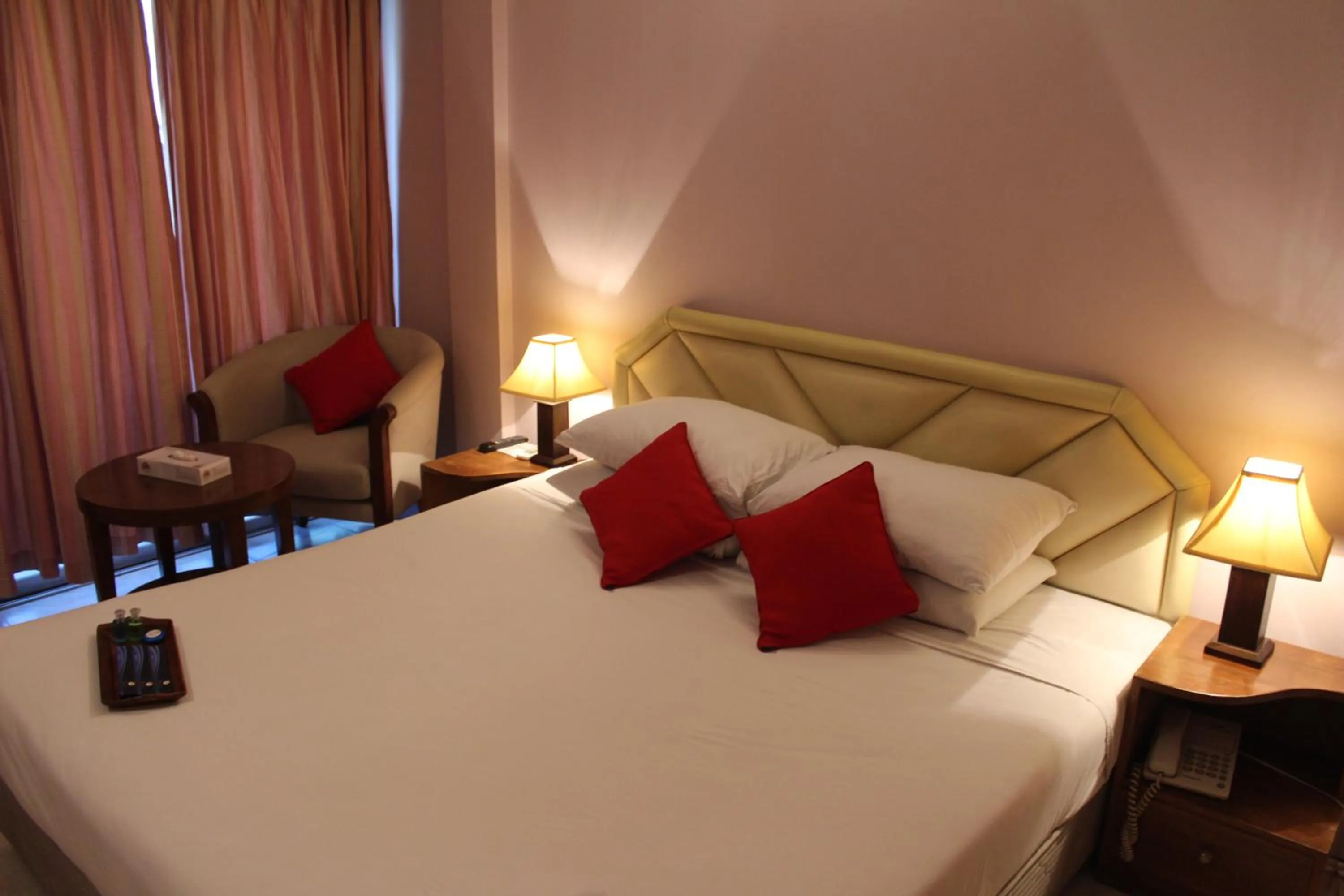 Bed in Hotel Sea Crown