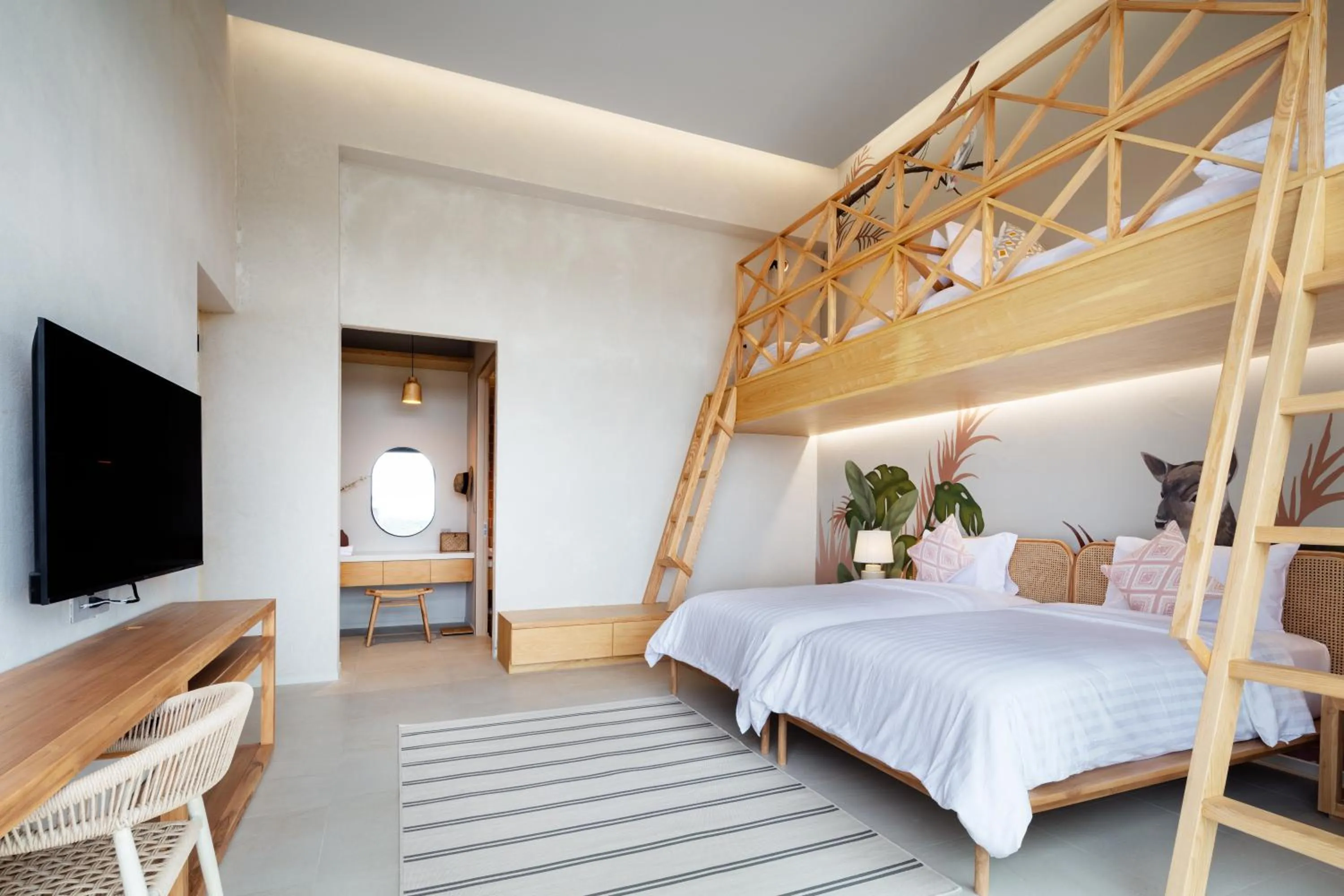 Bedroom, Bed in The Private Pool Villas at Civilai Hill Khao Yai