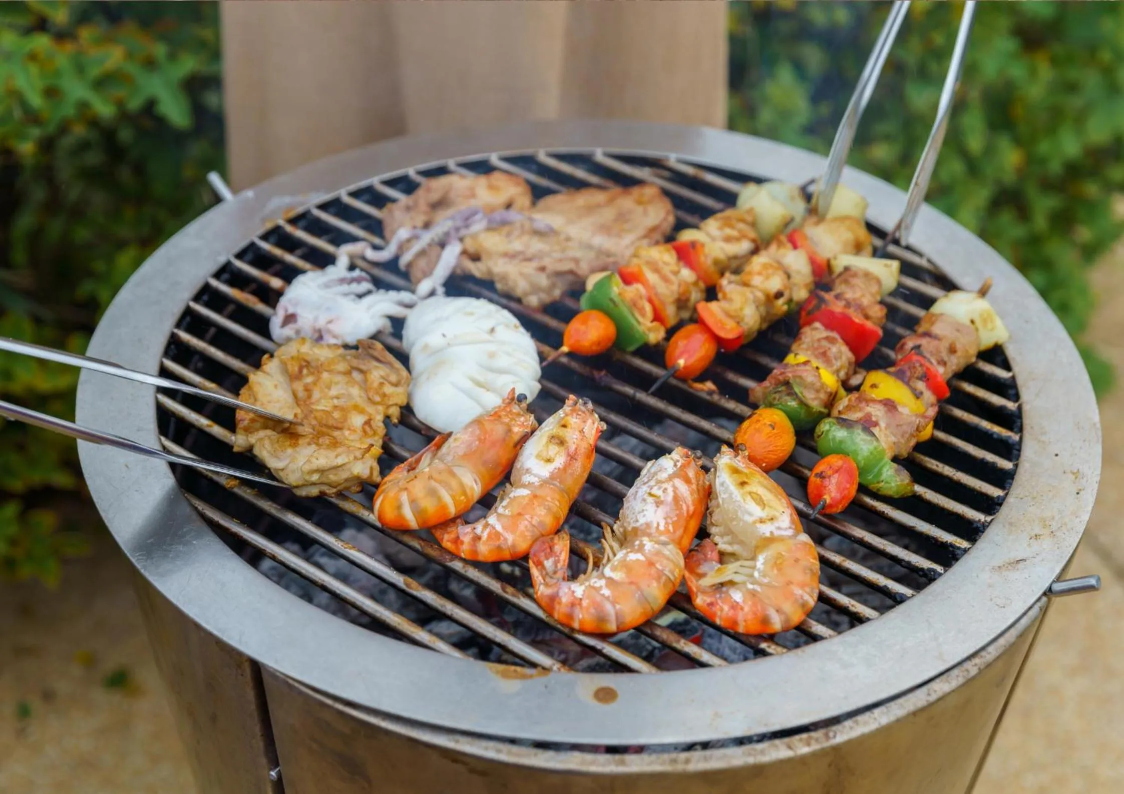 BBQ facilities in The Private Pool Villas at Civilai Hill Khao Yai