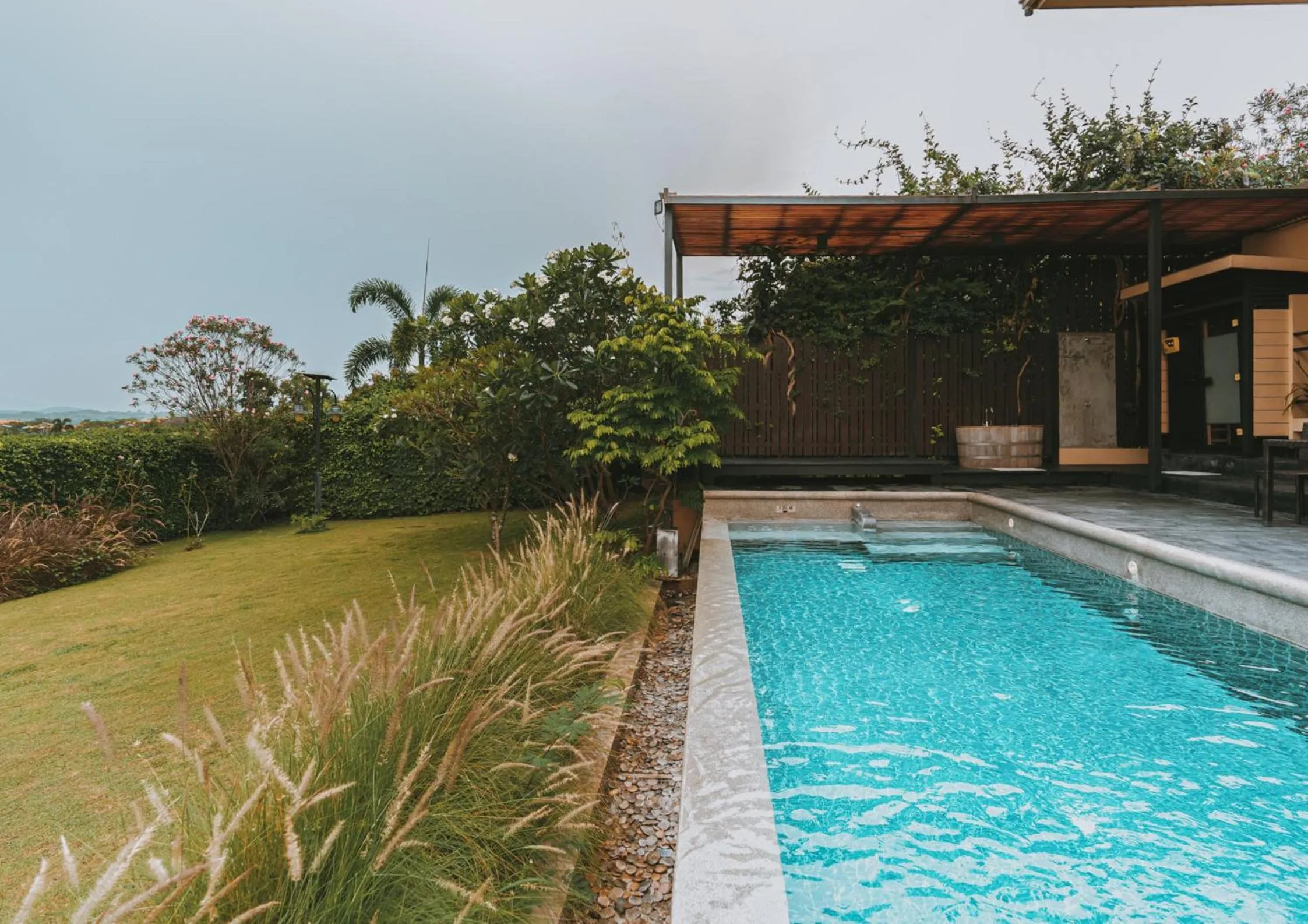Pool view in The Private Pool Villas at Civilai Hill Khao Yai