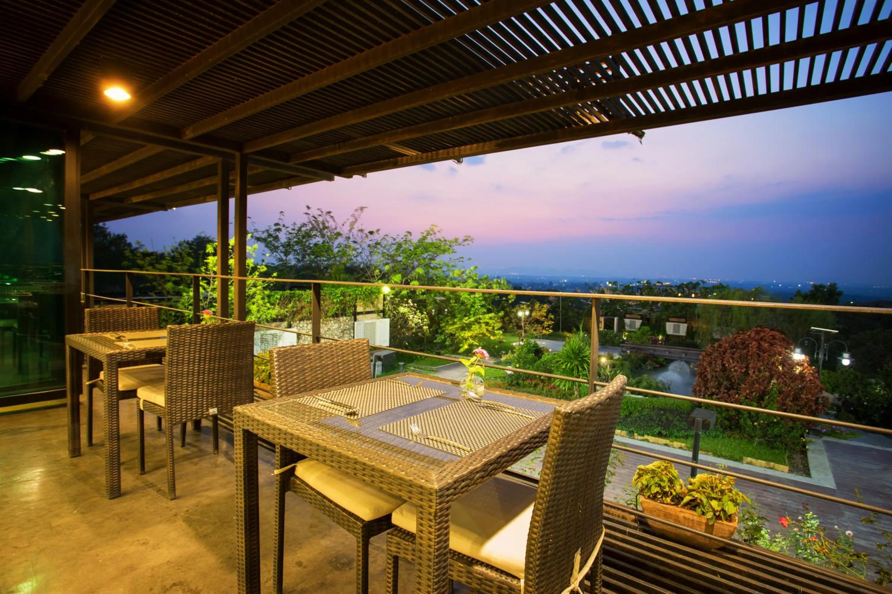 Restaurant/places to eat in The Private Pool Villas at Civilai Hill Khao Yai