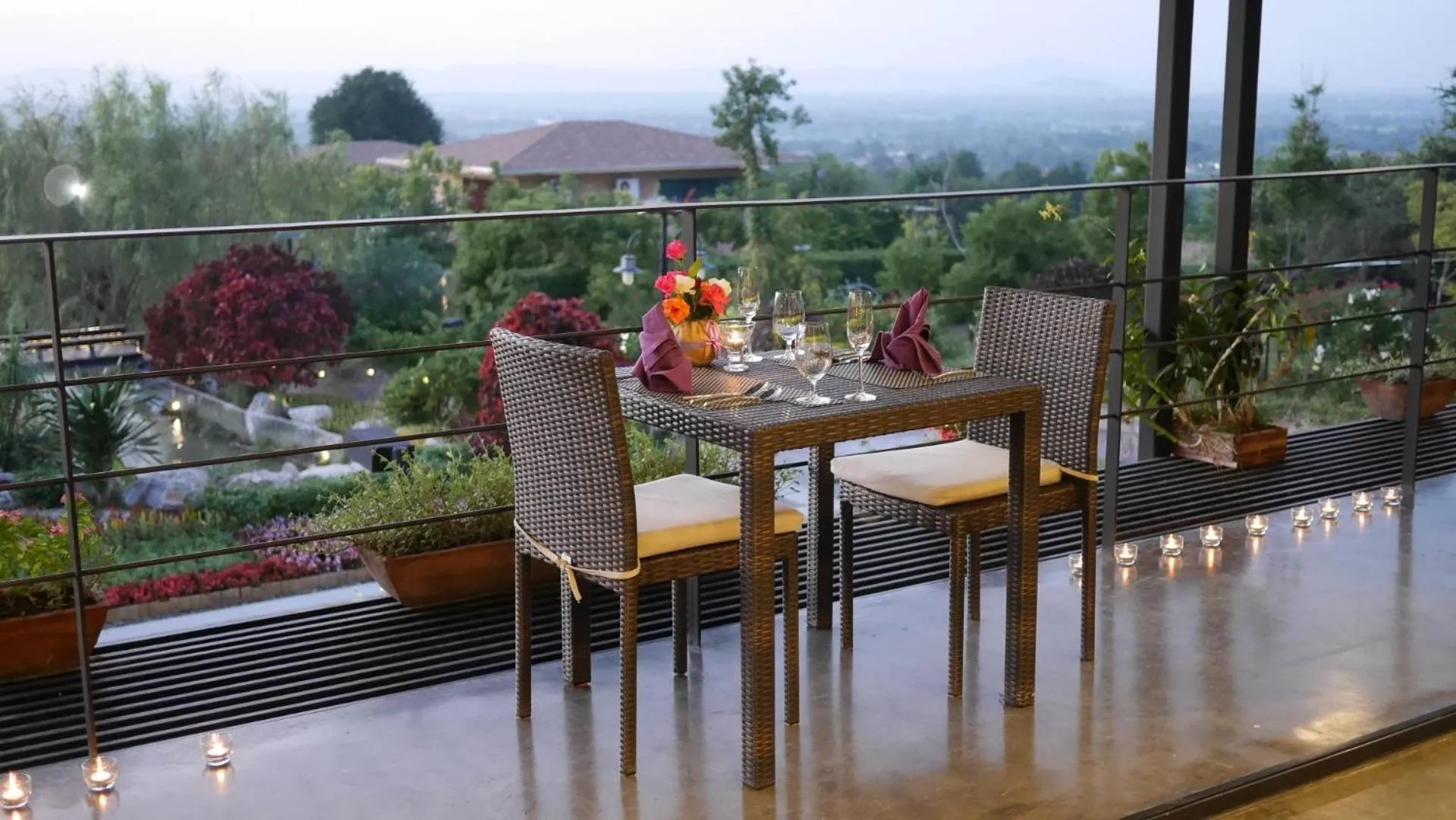 Restaurant/places to eat in The Private Pool Villas at Civilai Hill Khao Yai
