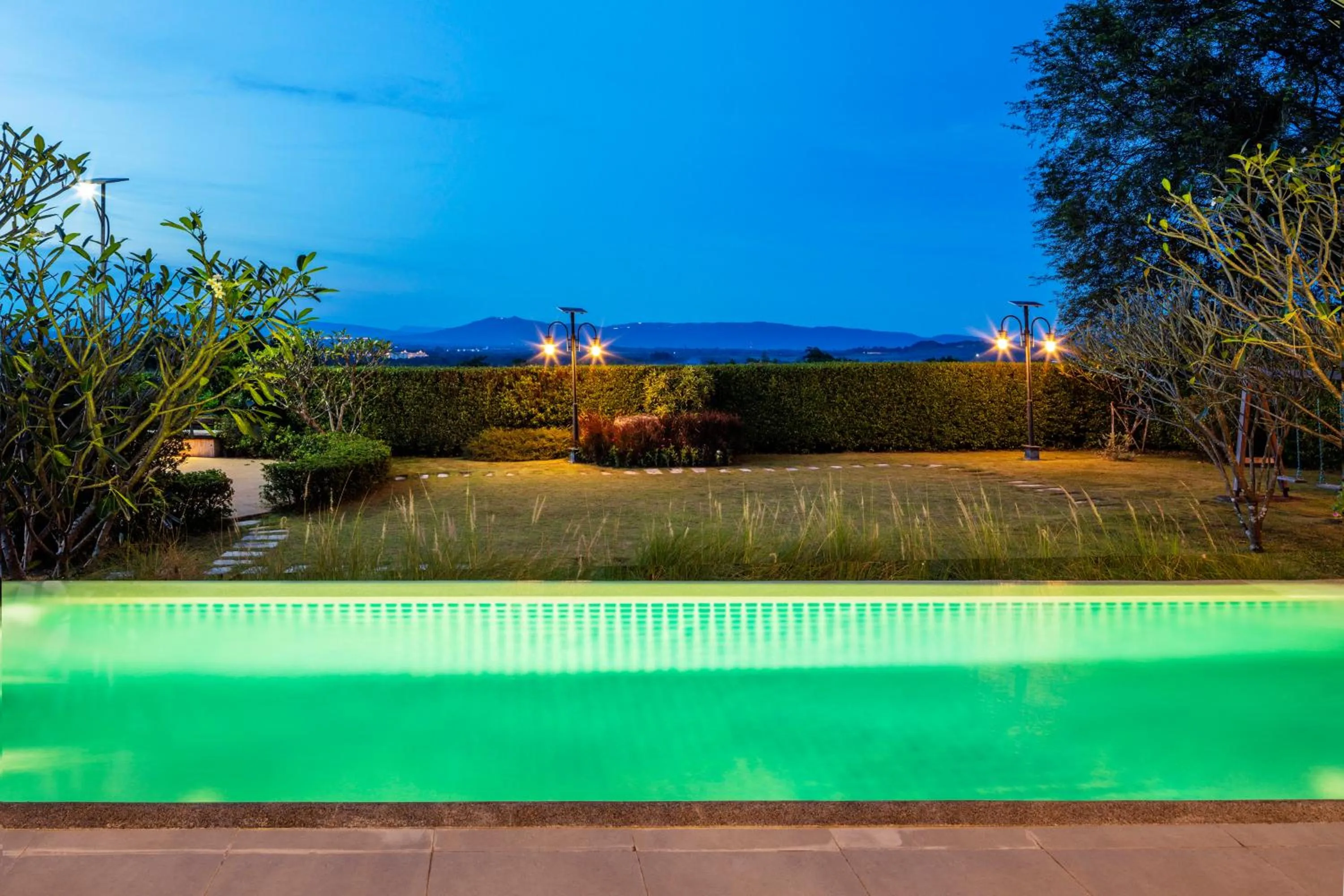 Natural landscape in The Private Pool Villas at Civilai Hill Khao Yai