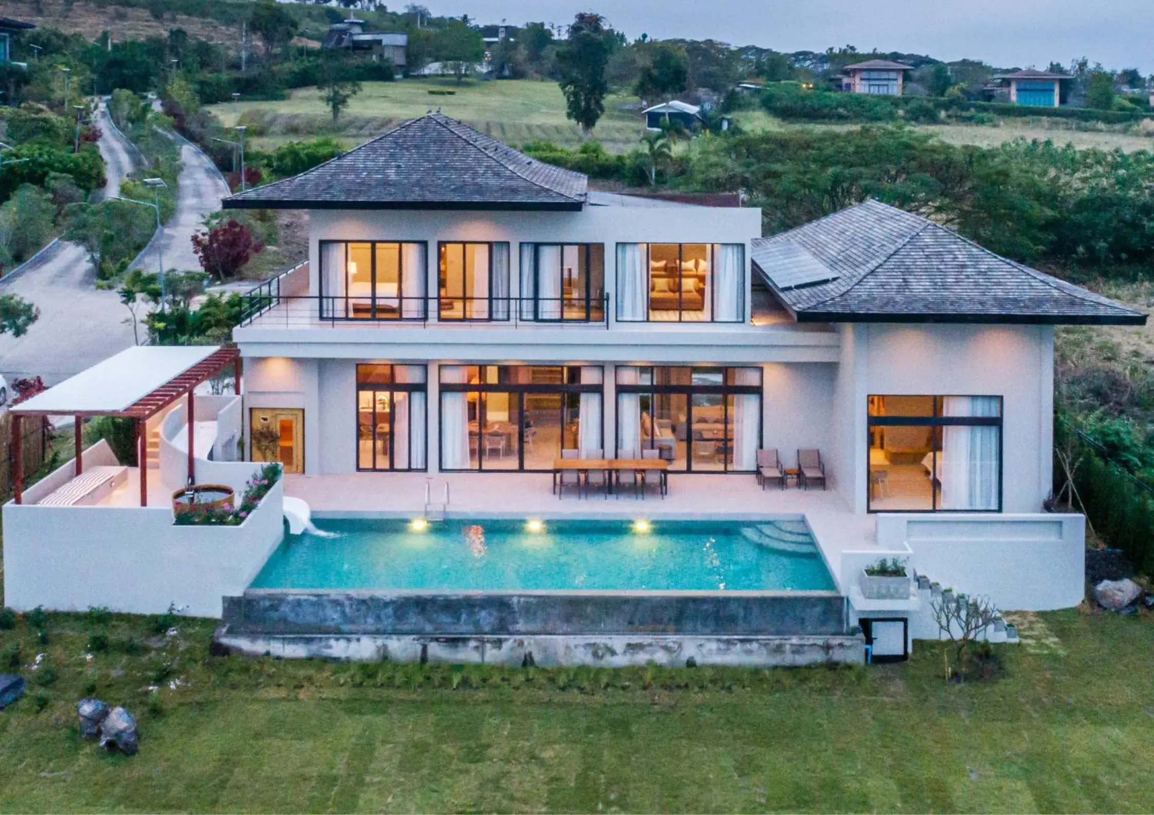 Four Bedrooms Pool Villa with Temperature-Controlled Pool in The Private Pool Villas at Civilai Hill Khao Yai Four Bedrooms Pool Villa with Temperature-Controlled Pool in The Private Pool Villas at Civilai Hill Khao Yai