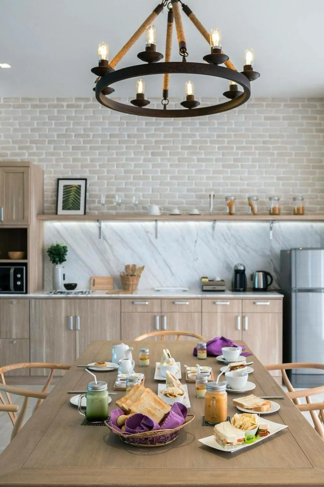 Breakfast in The Private Pool Villas at Civilai Hill Khao Yai