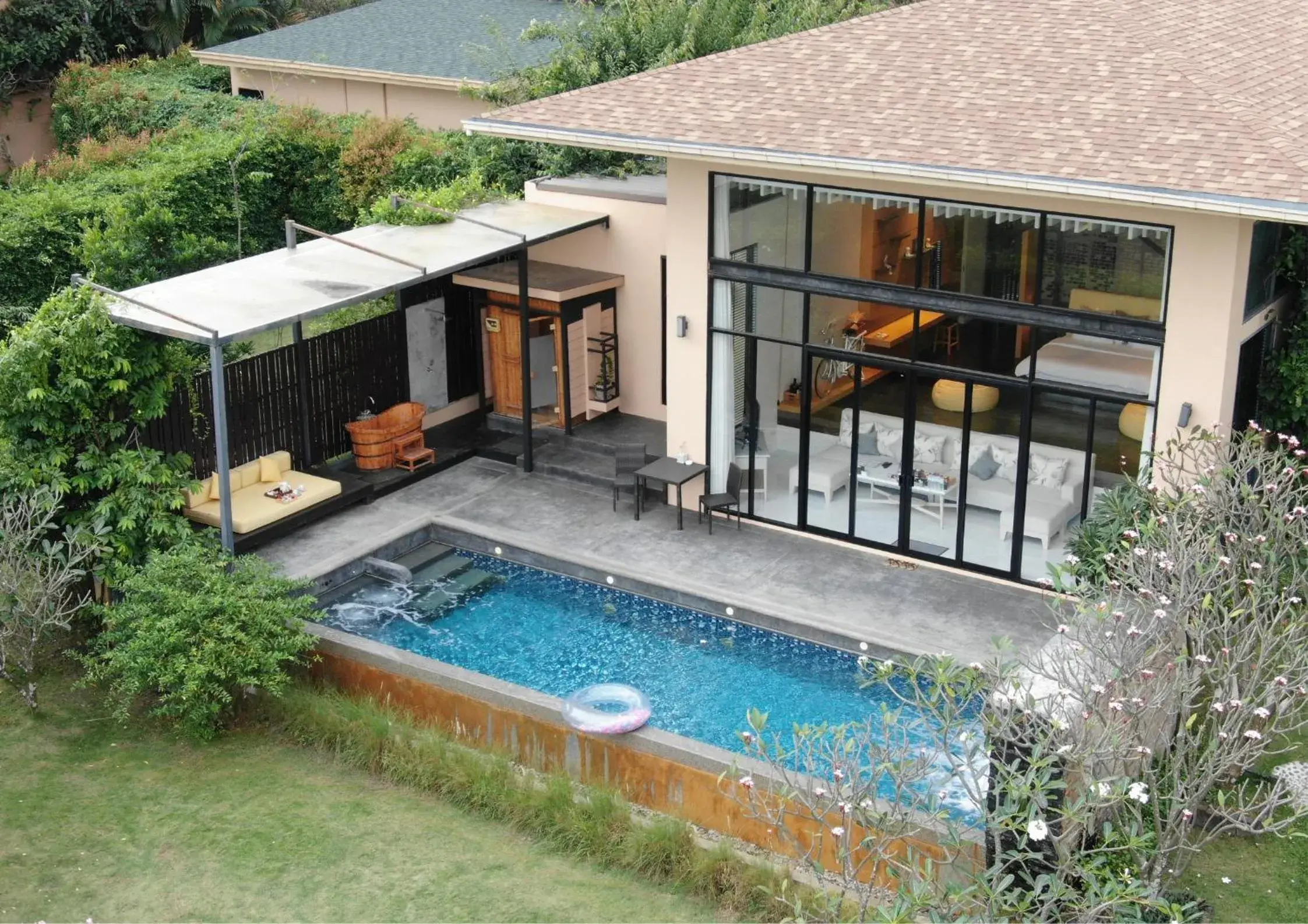 Pool villa with Normal Temperature Pool in The Private Pool Villas at Civilai Hill Khao Yai Pool villa with Normal Temperature Pool in The Private Pool Villas at Civilai Hill Khao Yai