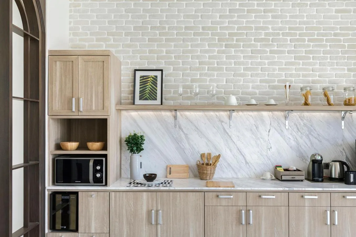 Coffee/tea facilities in The Private Pool Villas at Civilai Hill Khao Yai