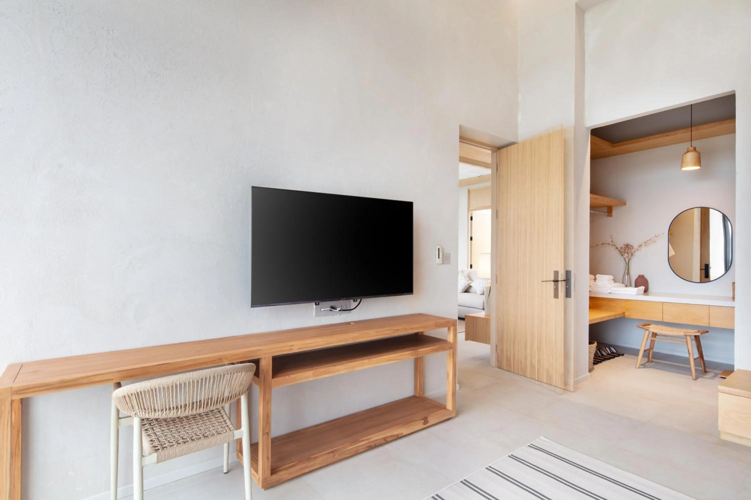 TV and multimedia in The Private Pool Villas at Civilai Hill Khao Yai