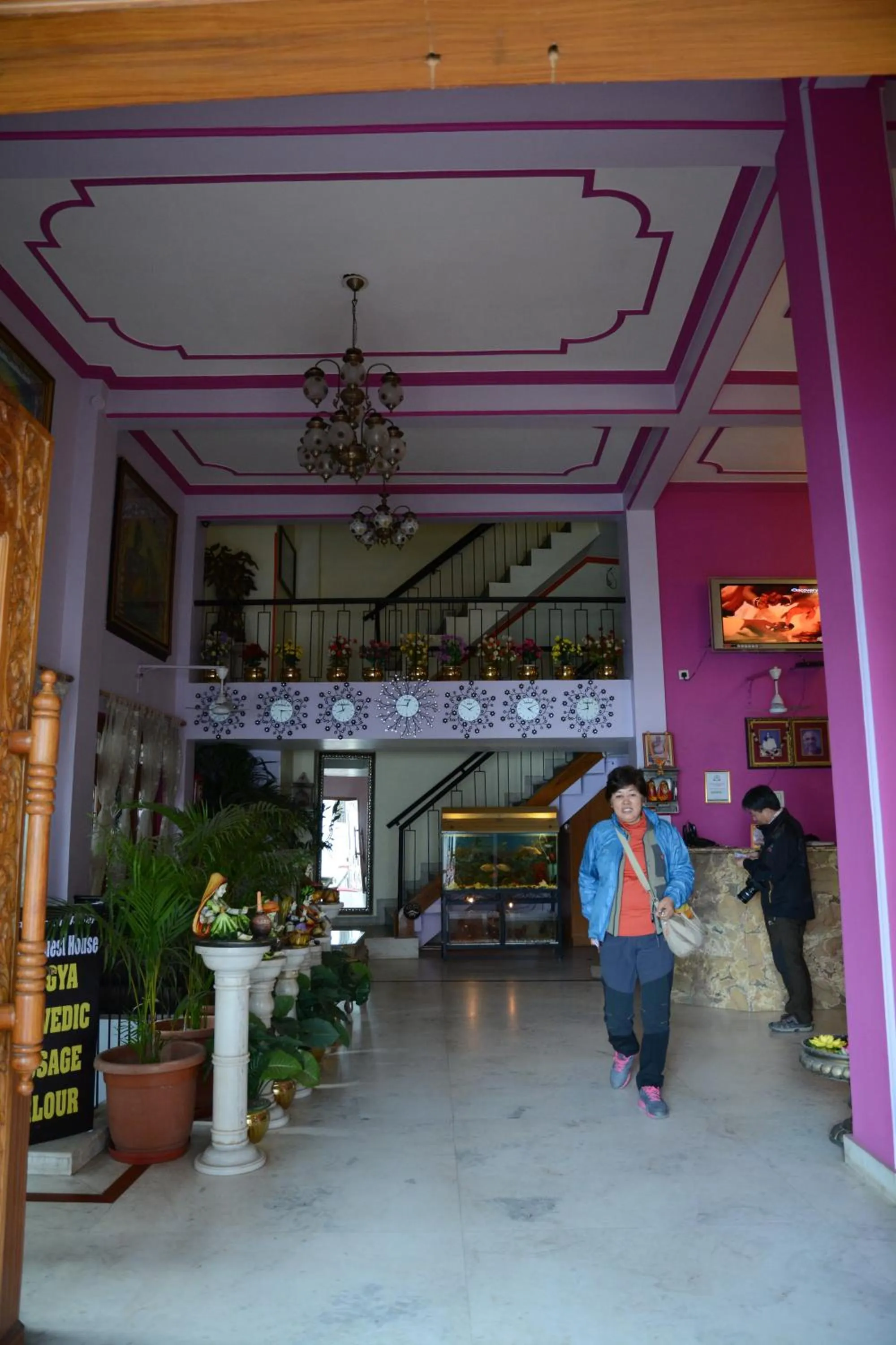 Lobby or reception in A Palace on River ( Rashmi Guest House )